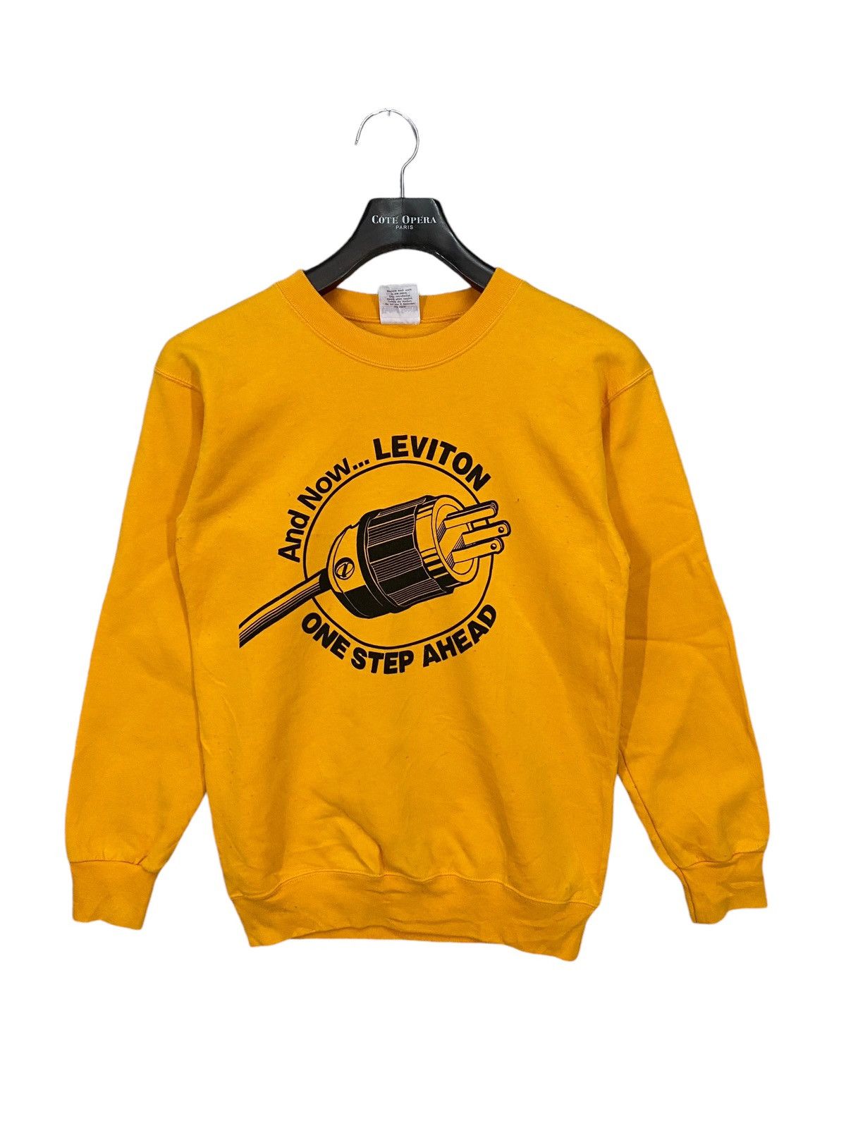 Vintage 90s leviton sweatshirt crewneck pullover size s