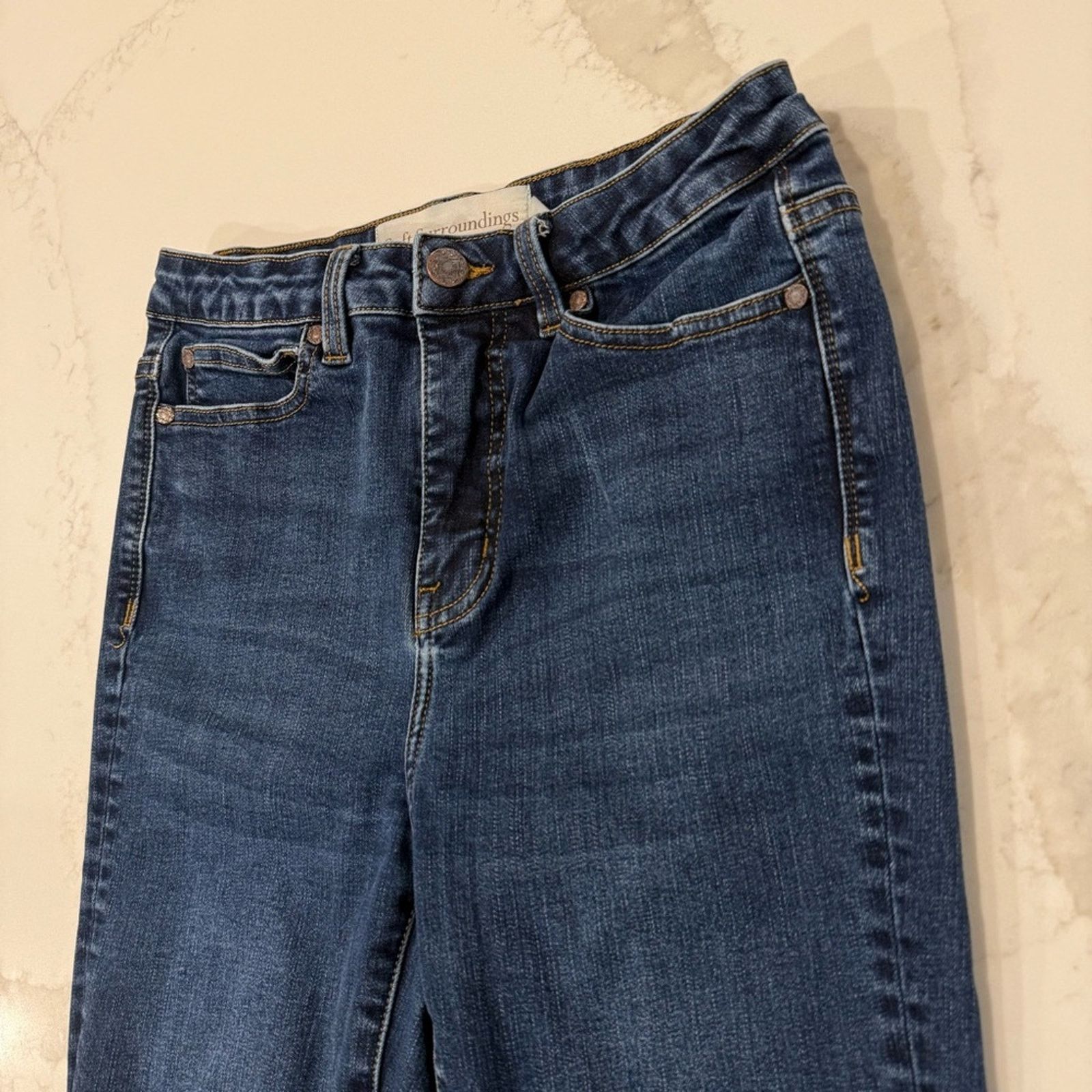 Soft Surroundings Soft Surroundings Ultimate Denim Flare Jeans Women’s 2 Size 26" / US 2 / IT 38 - 5 Thumbnail