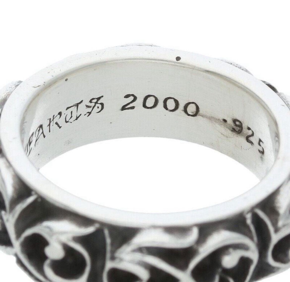 Chrome Hearts Chrome Hearts Eternity Vine Band Silver Ring Size ONE SIZE - 4 Thumbnail