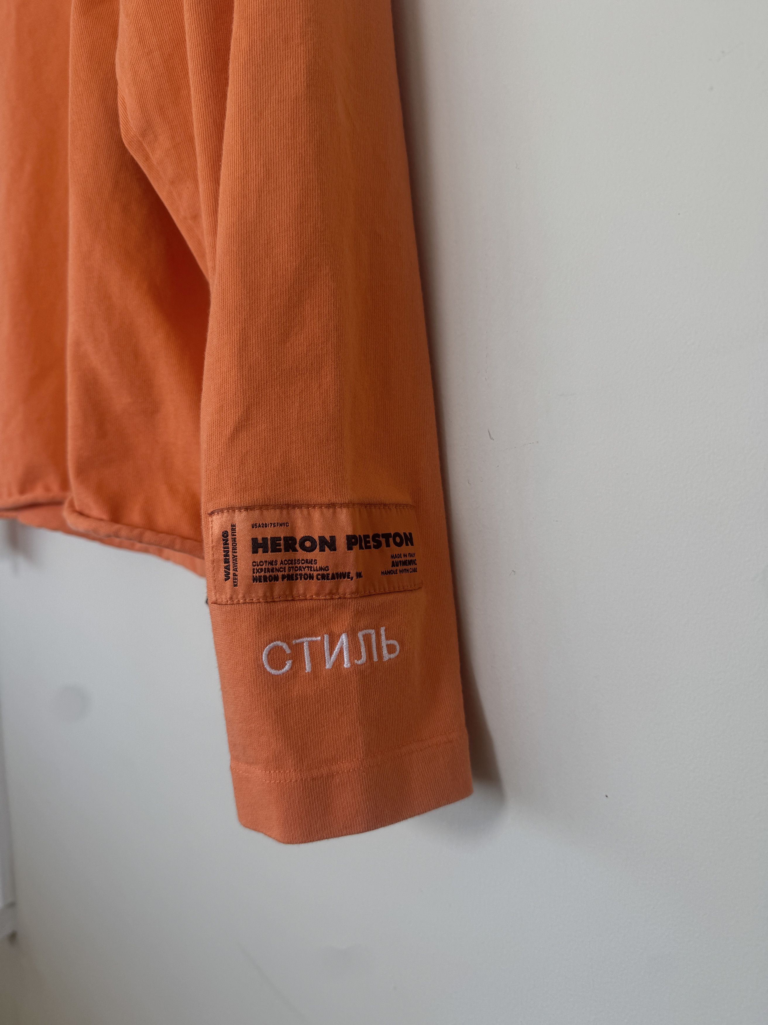 Heron Preston Heron Preston L/S Size US XL / EU 56 / 4 - 5 Thumbnail