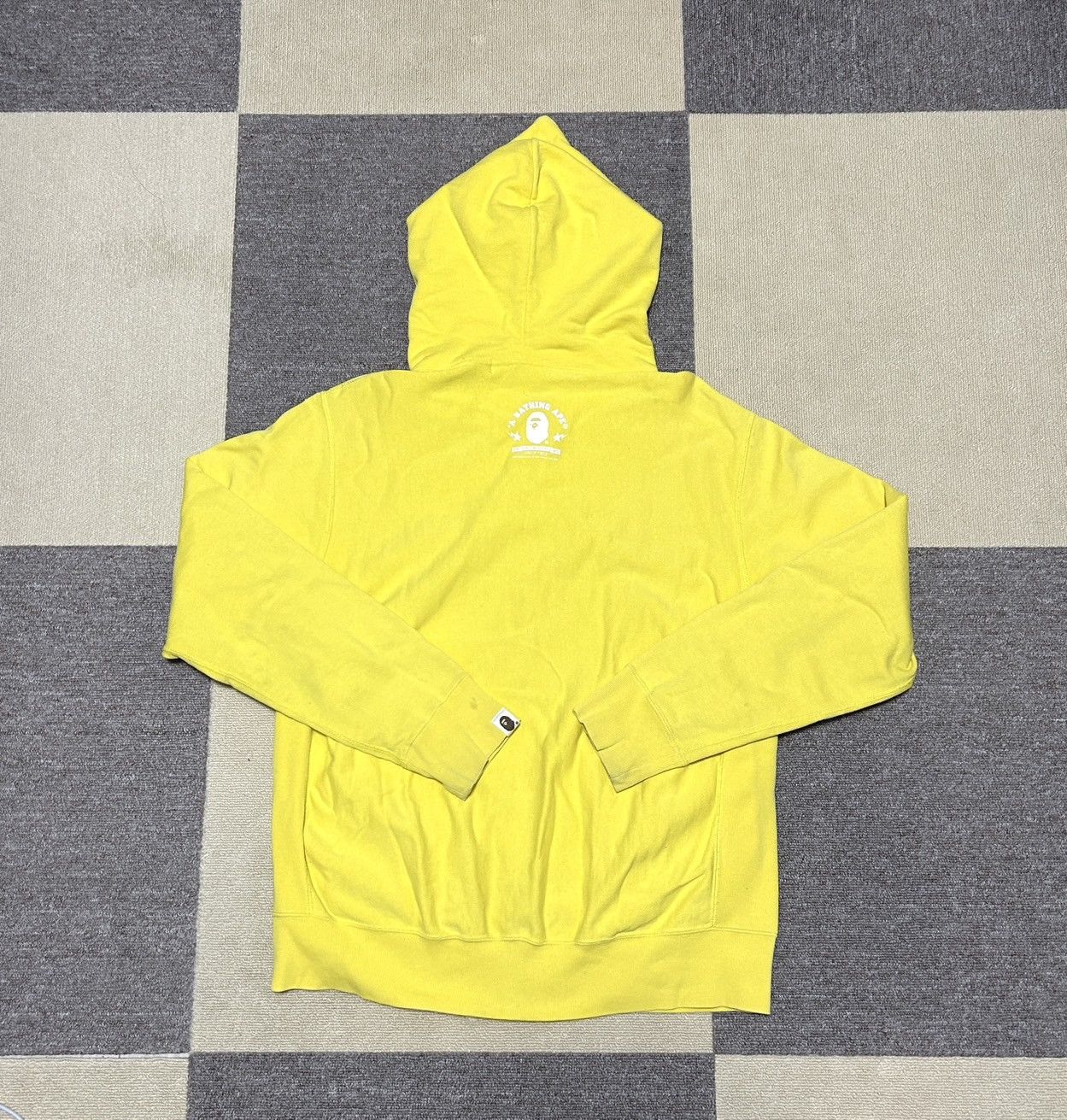 Bape OG Bape Yellow Baby Milo Friends Logo Full Zip Hoodie Size US M / EU 48-50 / 2 - 2 Thumbnail