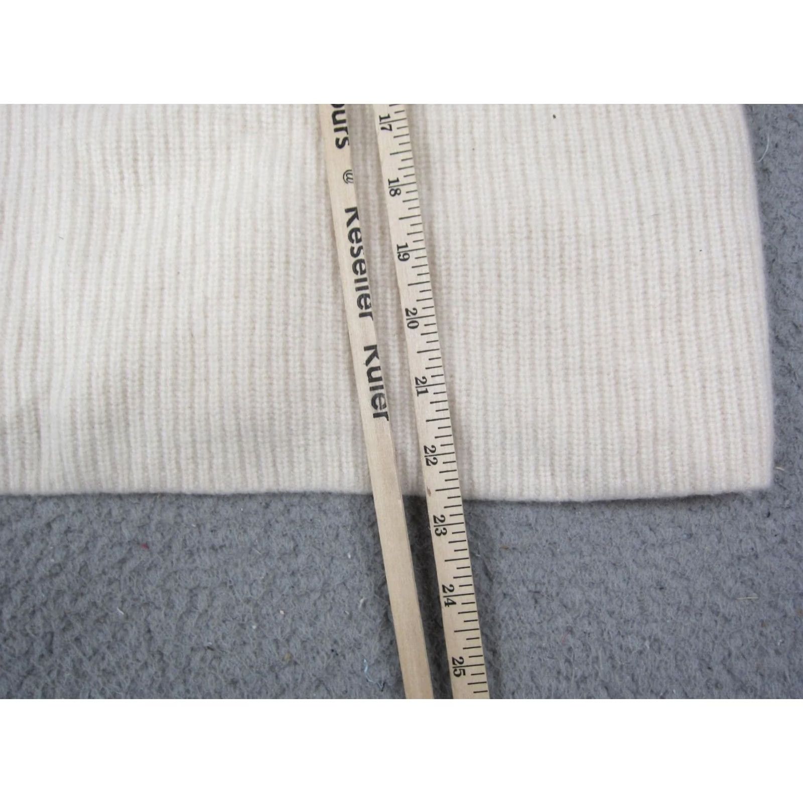 Banana Republic Banana Republic Sweater Womens Small Creme 100% Cashmere Turtleneck Ribbed Size S / US 4 / IT 40 - 6 Thumbnail