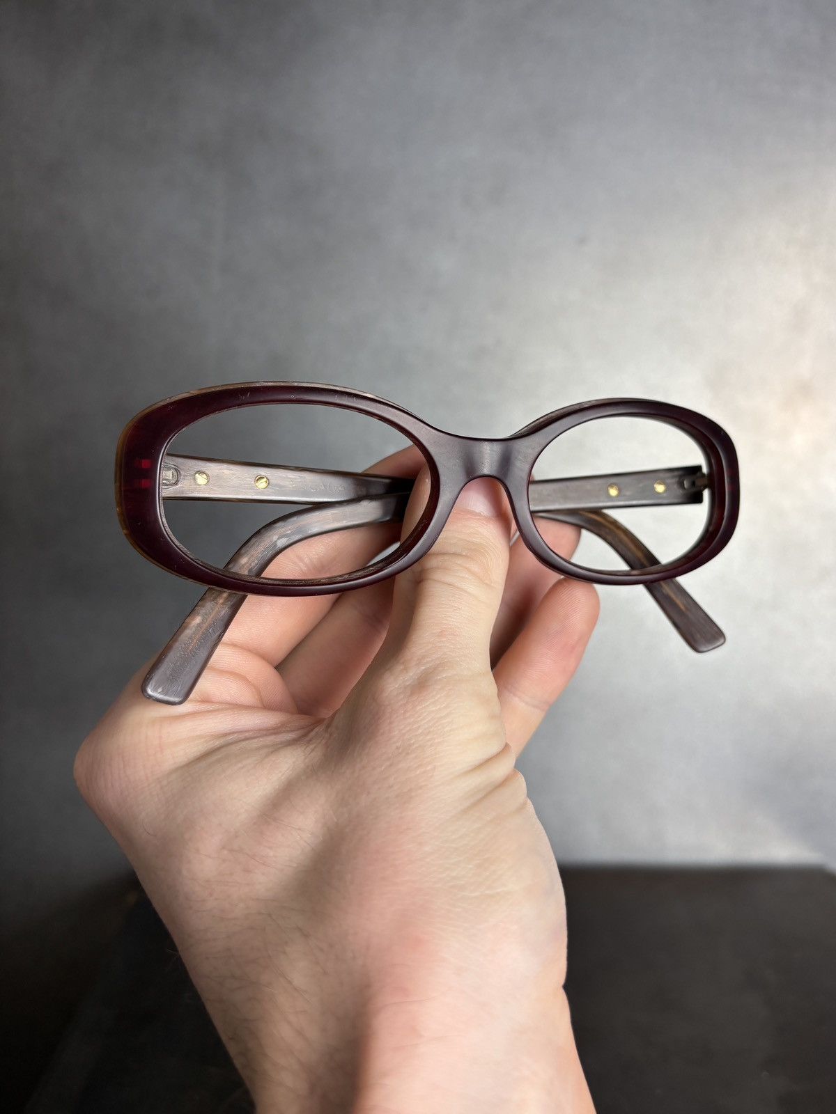 Escada × Vintage 1990s Esacada Glasses Vintage Frames Oval Eyeglasses 90s Y2K Size ONE SIZE - 2 Thumbnail