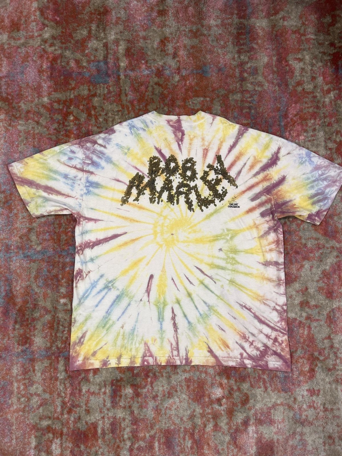 Bob Marley × Online Ceramics Online Ceramics x Bob Marley Tye-Dye Tee Size US XXL / EU 58 / 5 - 3 Thumbnail