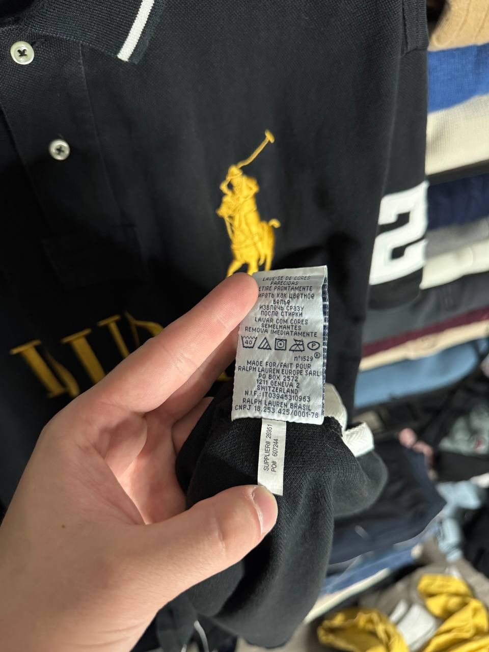 Polo Ralph Lauren Vintage Very Rare Polo Ralph Lauren Dubai Chief Keef Polo Size US XL / EU 56 / 4 - 11 Thumbnail