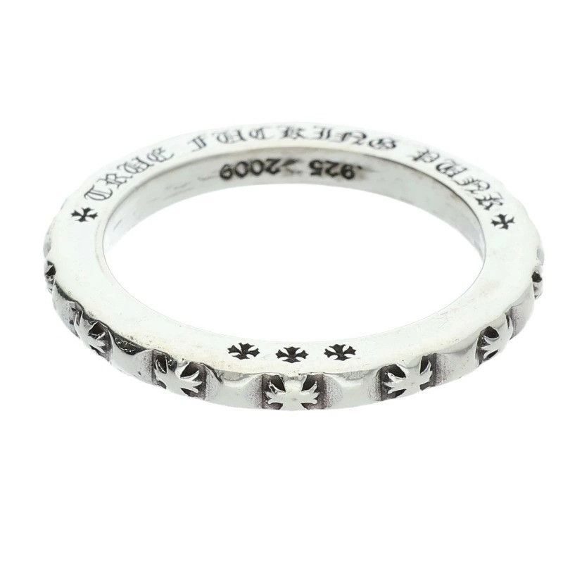 Chrome Hearts OFFER OK! size 10 CHROME HEARTS TRUE FUCKING PUNKS STUD RING Size ONE SIZE - 1 Thumbnail