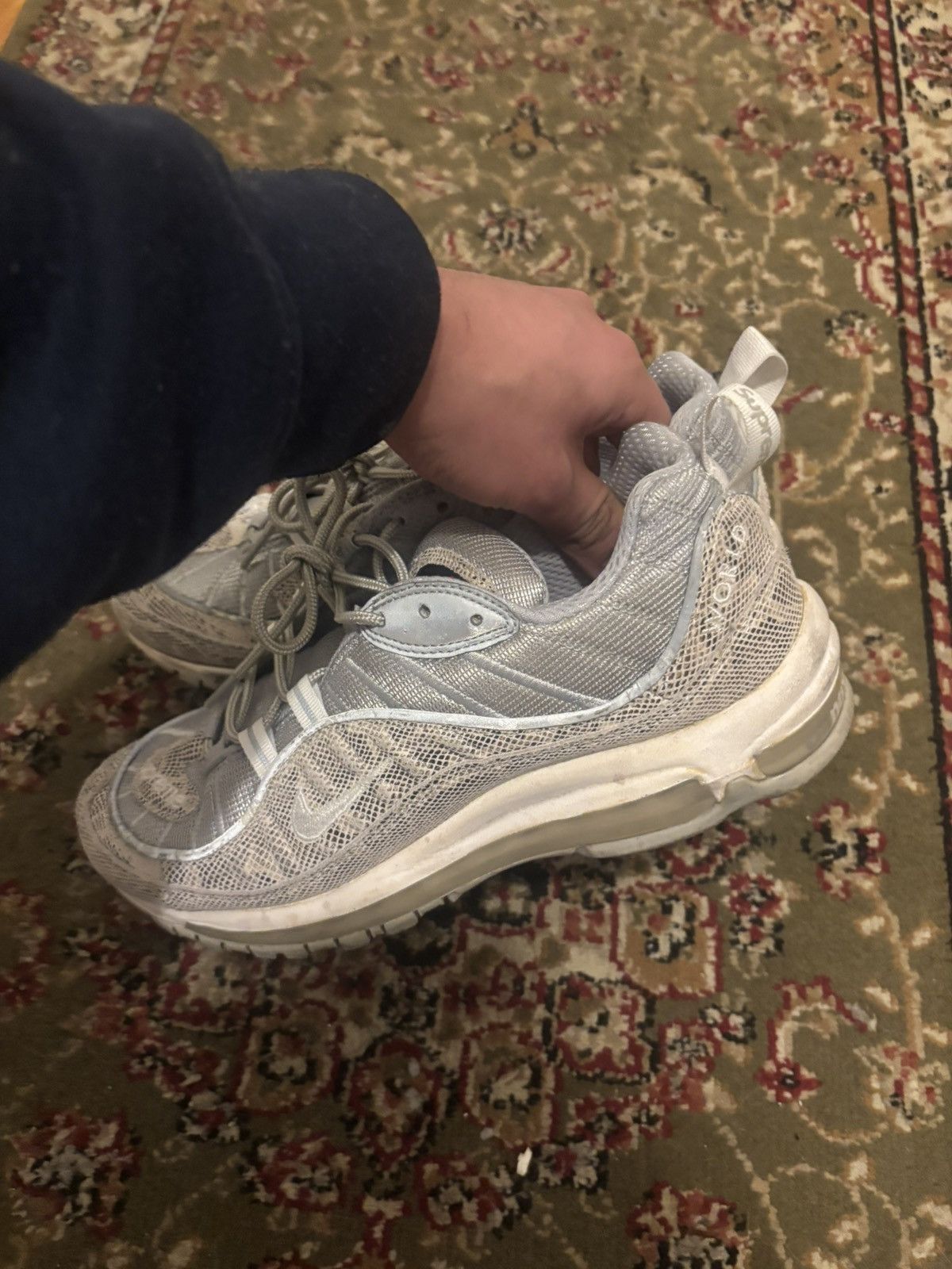 Nike × Supreme Supreme Snakeskin Air max 98 Size US 8 / EU 41 - 4 Thumbnail