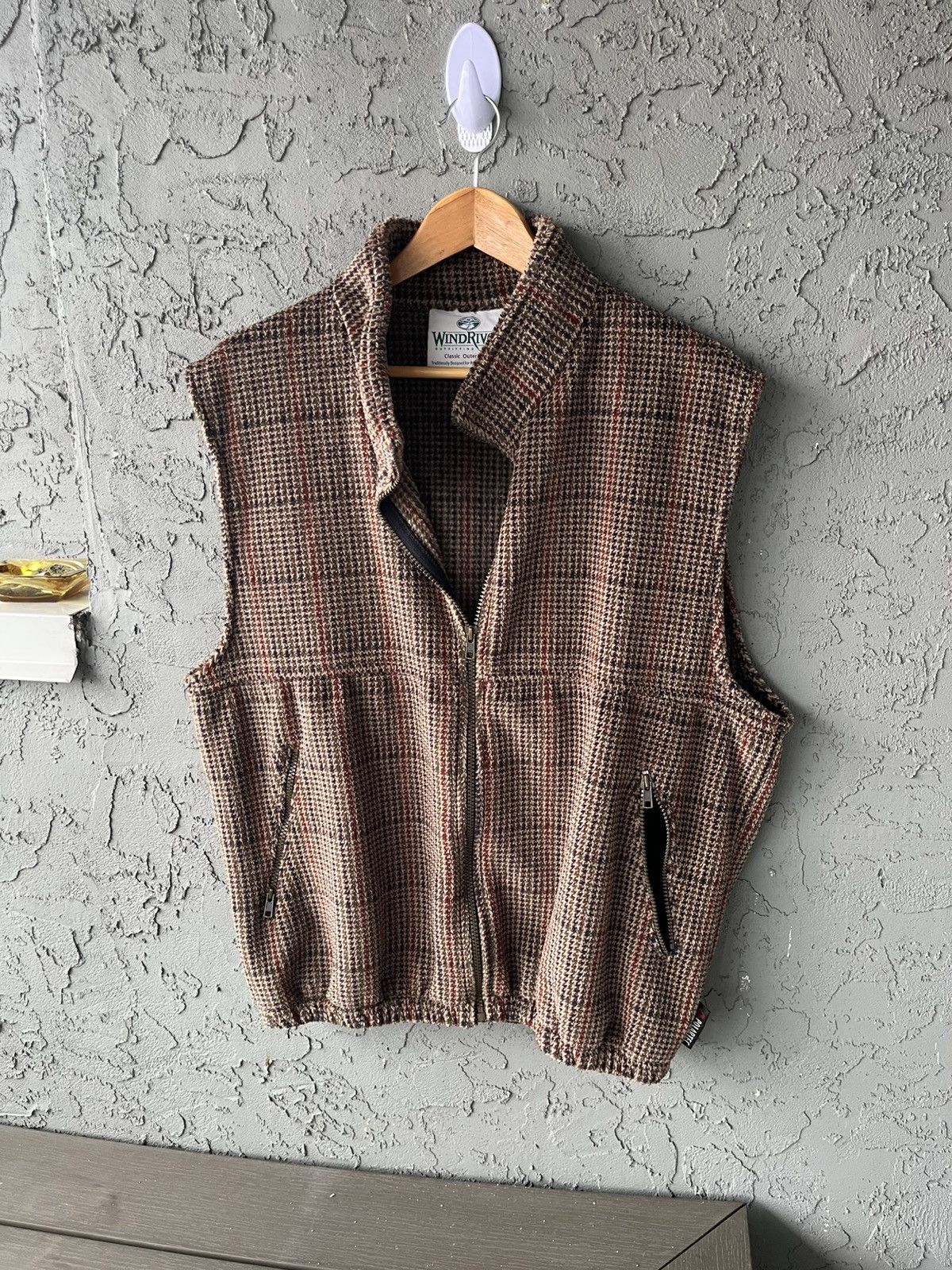 Windriver Vintage WindRiver Fleece Plaid Style Zip-Up Vest Size US M / EU 48-50 / 2 - 1 Thumbnail