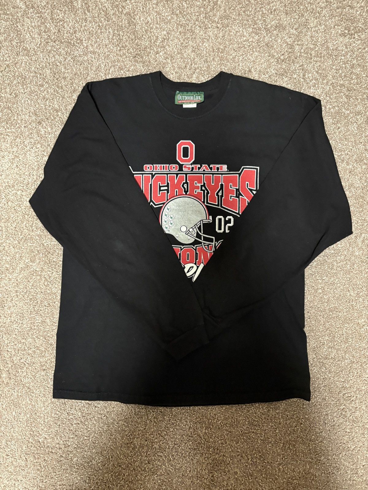 Vintage Vintage Ohio State Buckeyes long sleeve sweatshirt Size US L / EU 52-54 / 3 - 2 Thumbnail