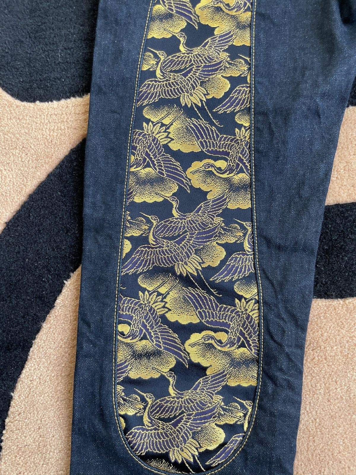 Evisu EVISU embroidery daicock style denim jeans!!size：29 Size US 29 - 6 Thumbnail