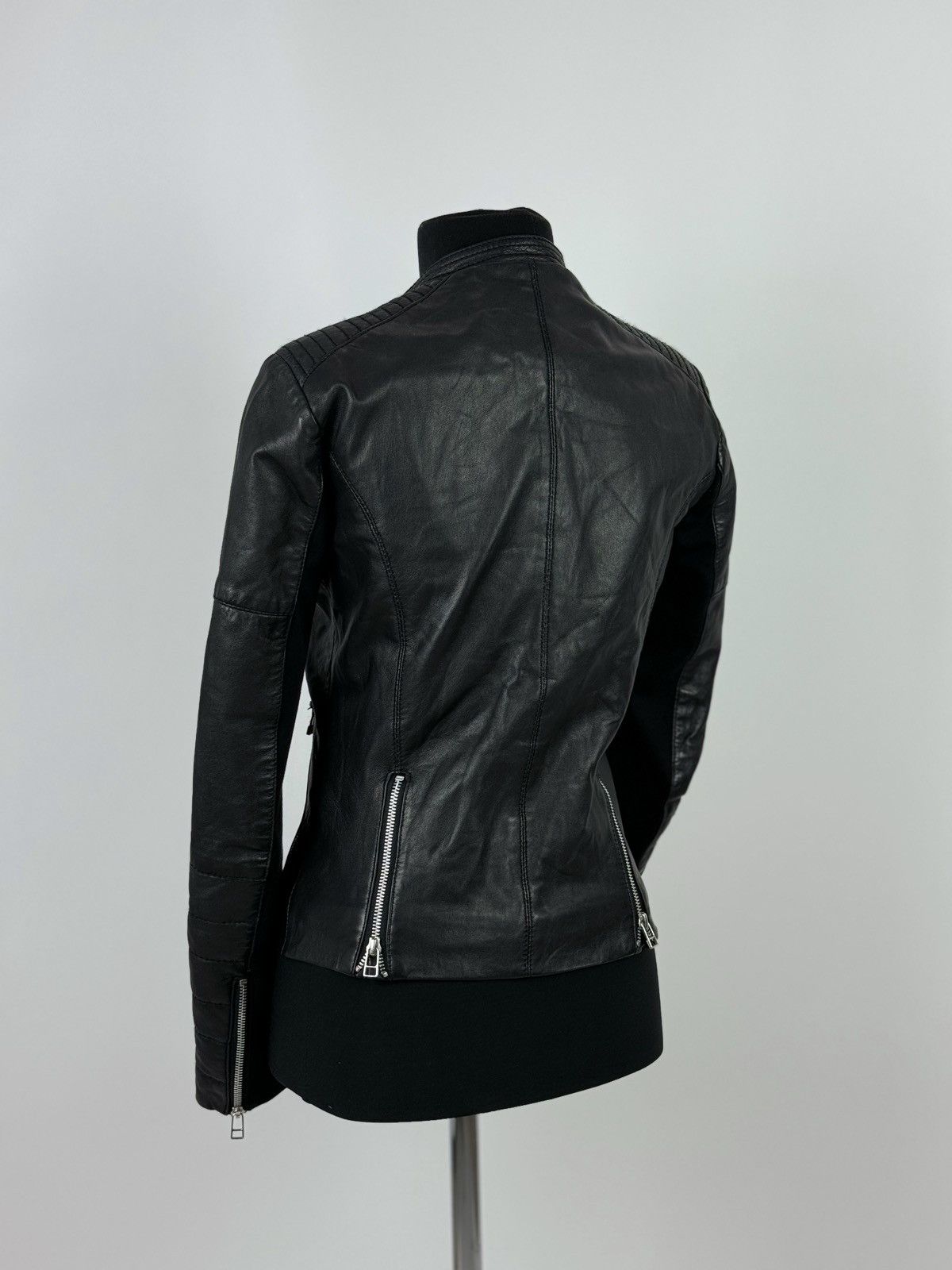 GOOSECRAFT Women’s Goosecraft Leather Jacket Size S / US 4 / IT 40 - 2 Thumbnail
