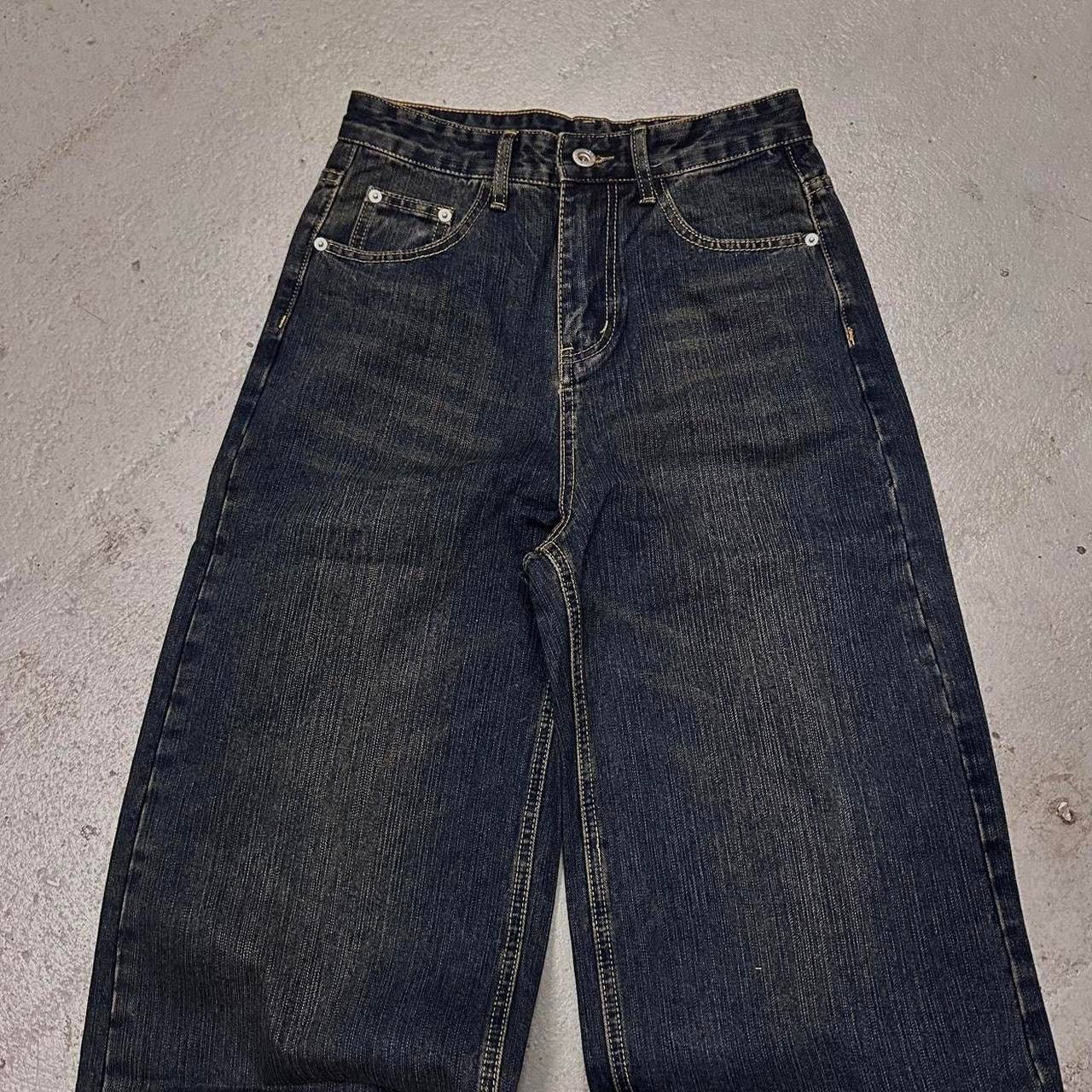 Other DARK NAVY WIDE LEG BAGGY DENIM 32 WAIST Size US 32 / EU 48 - 3 Thumbnail