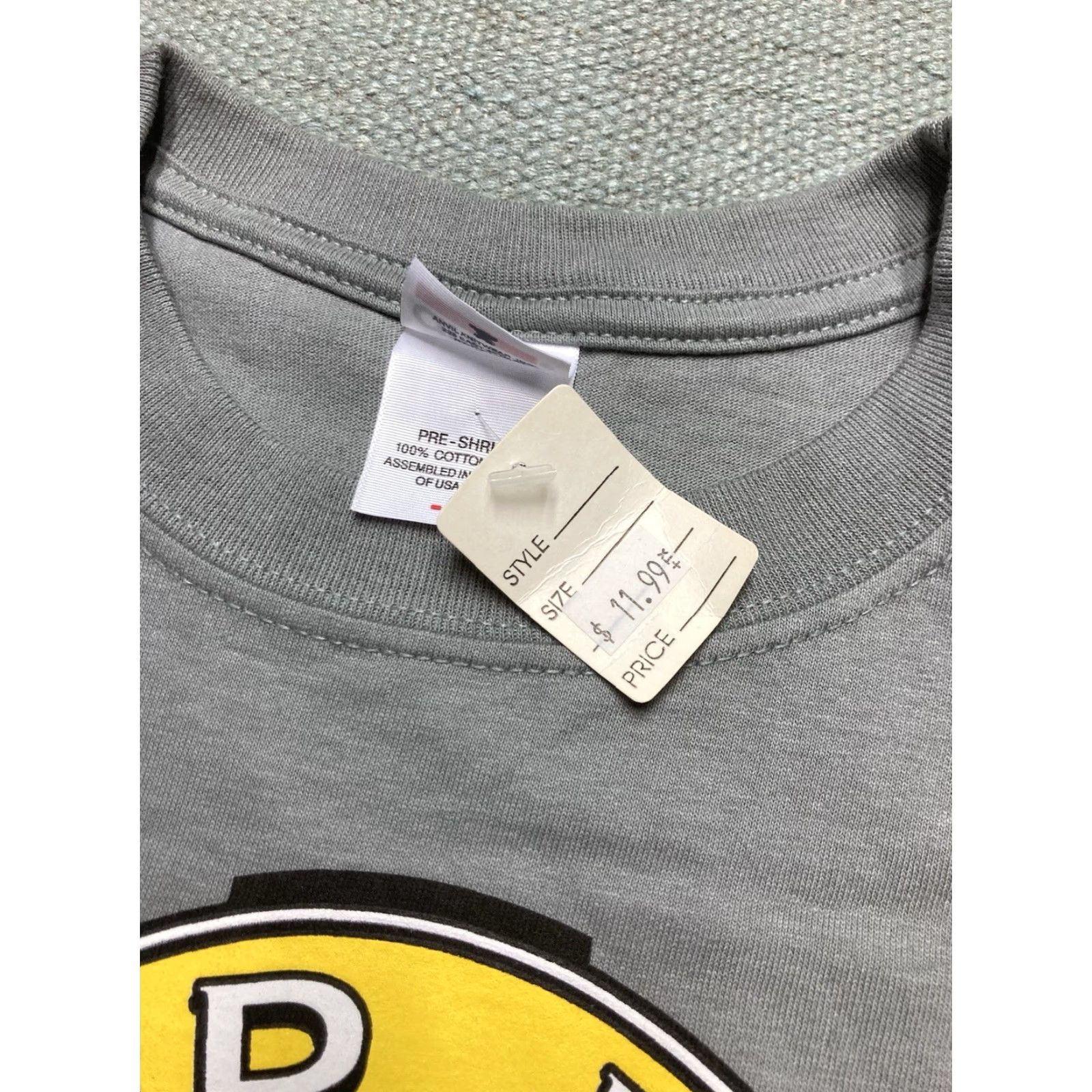 Anvil VINTAGE Anvil T-Shirt Inland Lakes Railway Florida Gray Large NWT DEADSTOCK Men Size US L / EU 52-54 / 3 - 3 Thumbnail