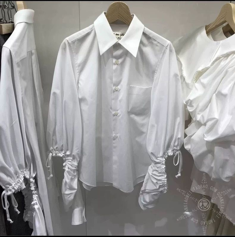 Comme des Garcons Comme Des Garcons Mainline CDG white shirt Size XS / US 0-2 / IT 36-38 - 1 Thumbnail