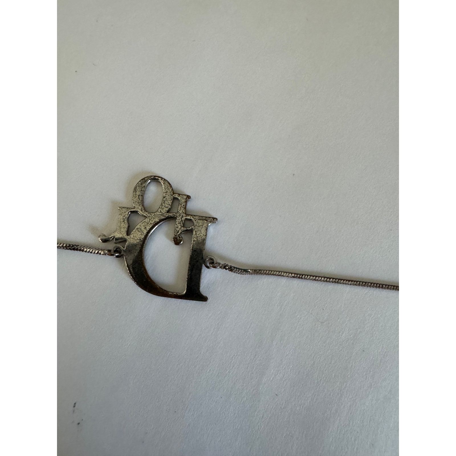 Dior 90s Dior Trotter Logo Snake Bracelet Size ONE SIZE - 6 Thumbnail
