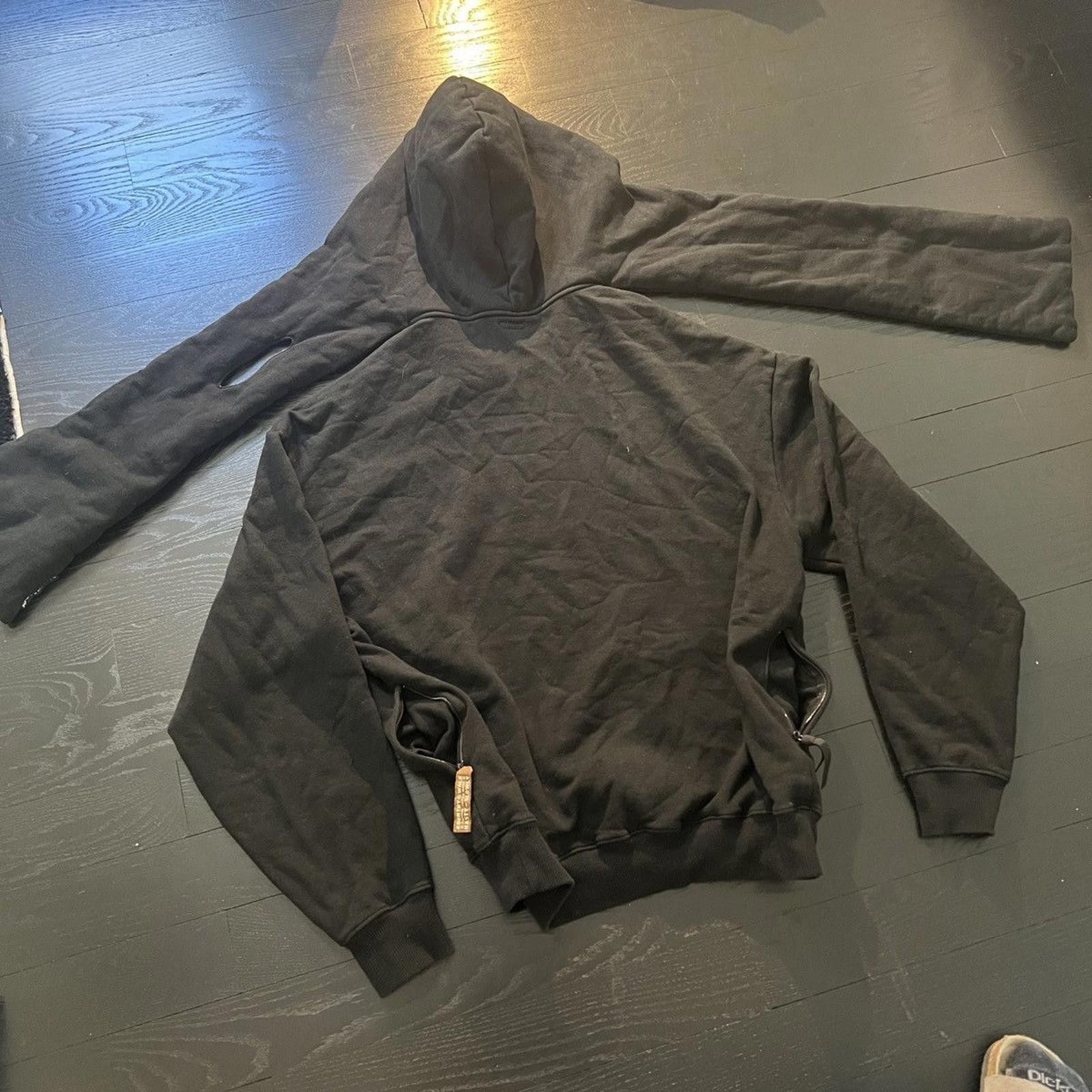 Kapital Kapital Black Scarf Hoodie Size US L / EU 52-54 / 3 - 5 Thumbnail