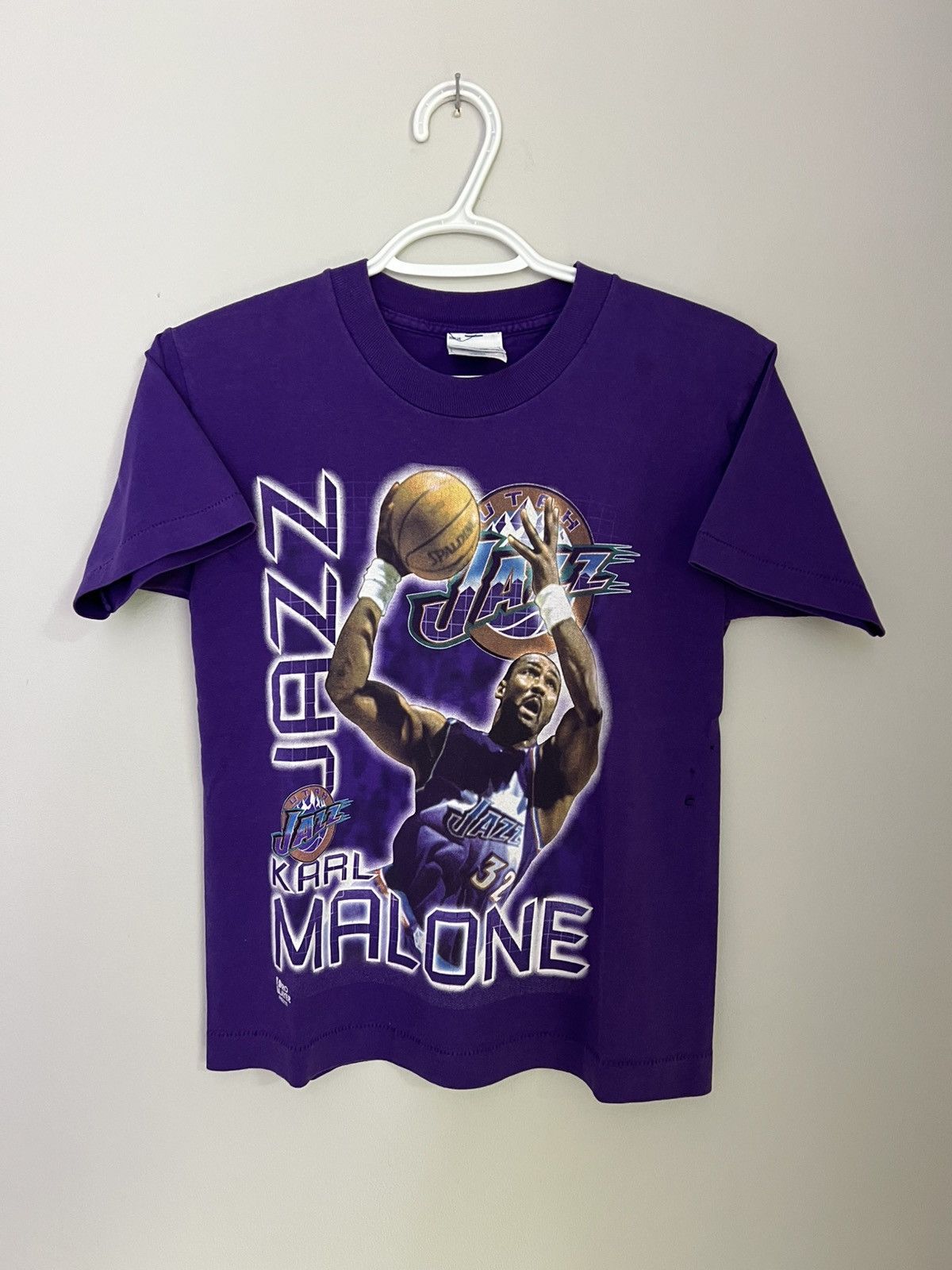 Pro Player Vintage Utah Jazz Karl Malone Nba Shirt Pro Player Size US XXS / EU 40 - 1 Thumbnail