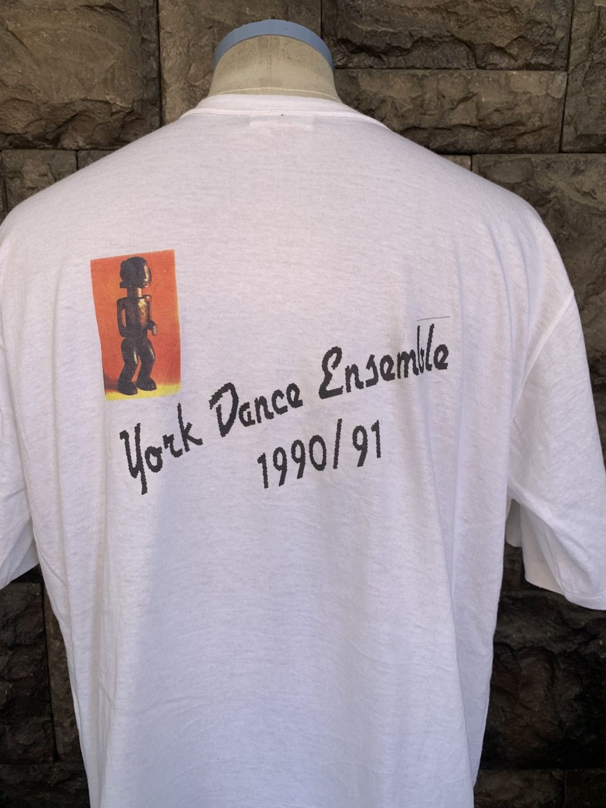 Vintage Vintage 90s York Dance Ensemble 1990/91 T Shirt Size US XL / EU 56 / 4 - 6 Thumbnail