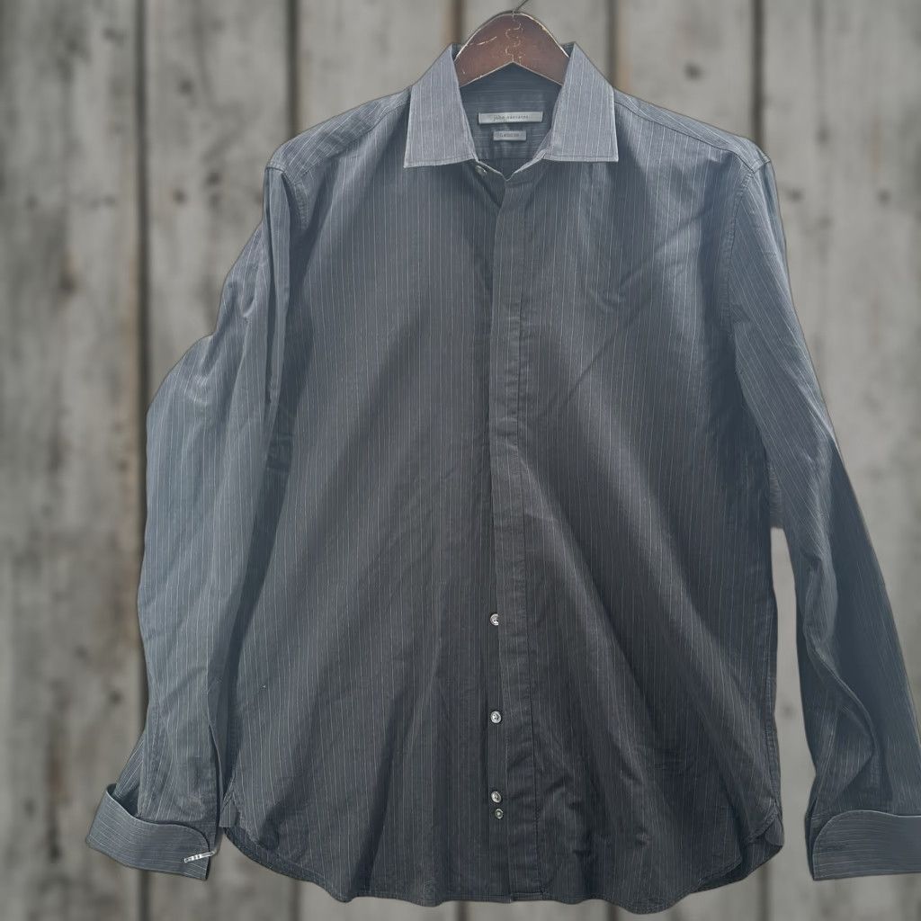 John Varvatos John Varvatos Slim Fit Stretch Dress Shirt 15 1/2 34/35 |  Grailed