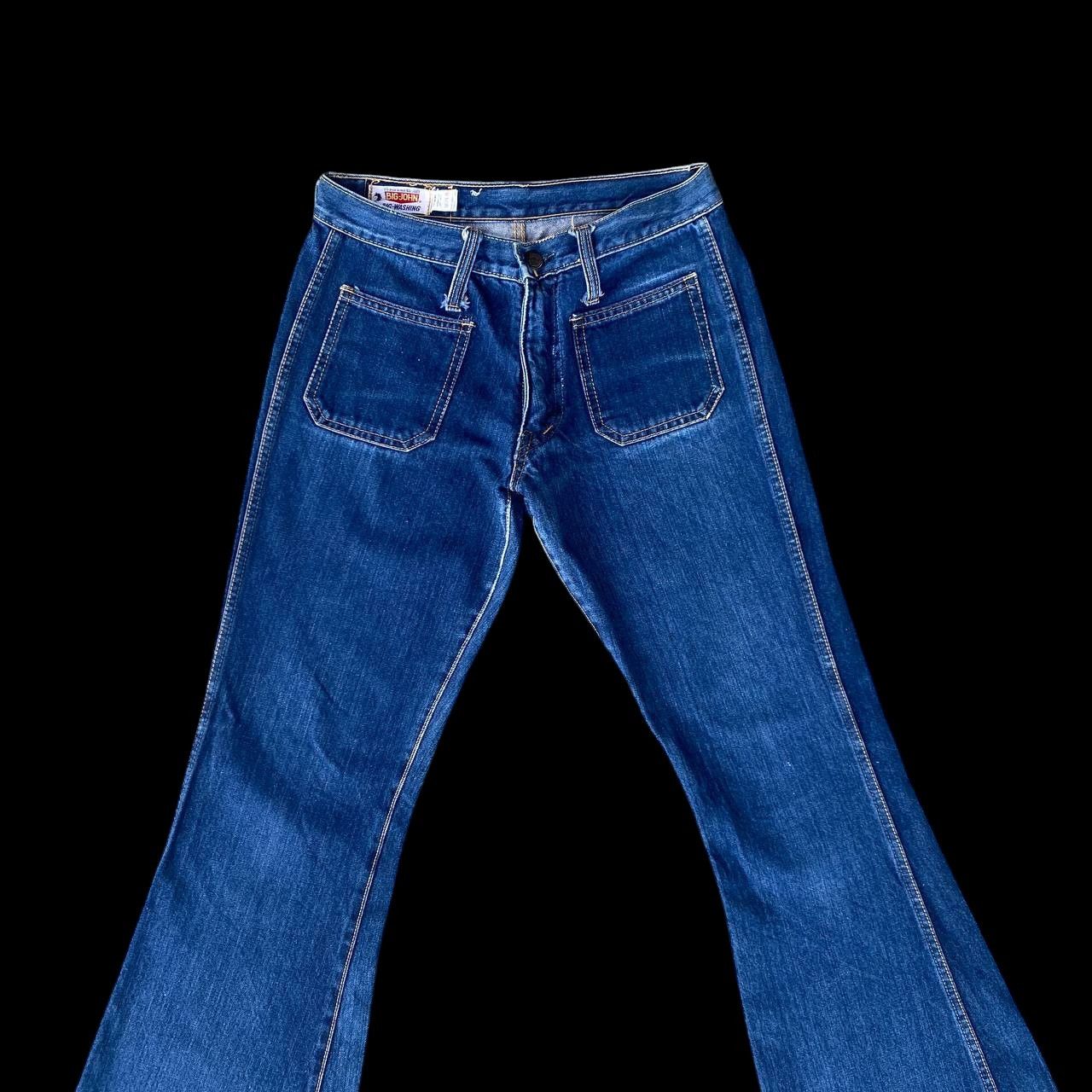 Big John FLARED W29X29.5" VINTAGE BIGJOHN BUSHPANT BOOTCUT ZIP TALON Size US 29 - 14 Thumbnail