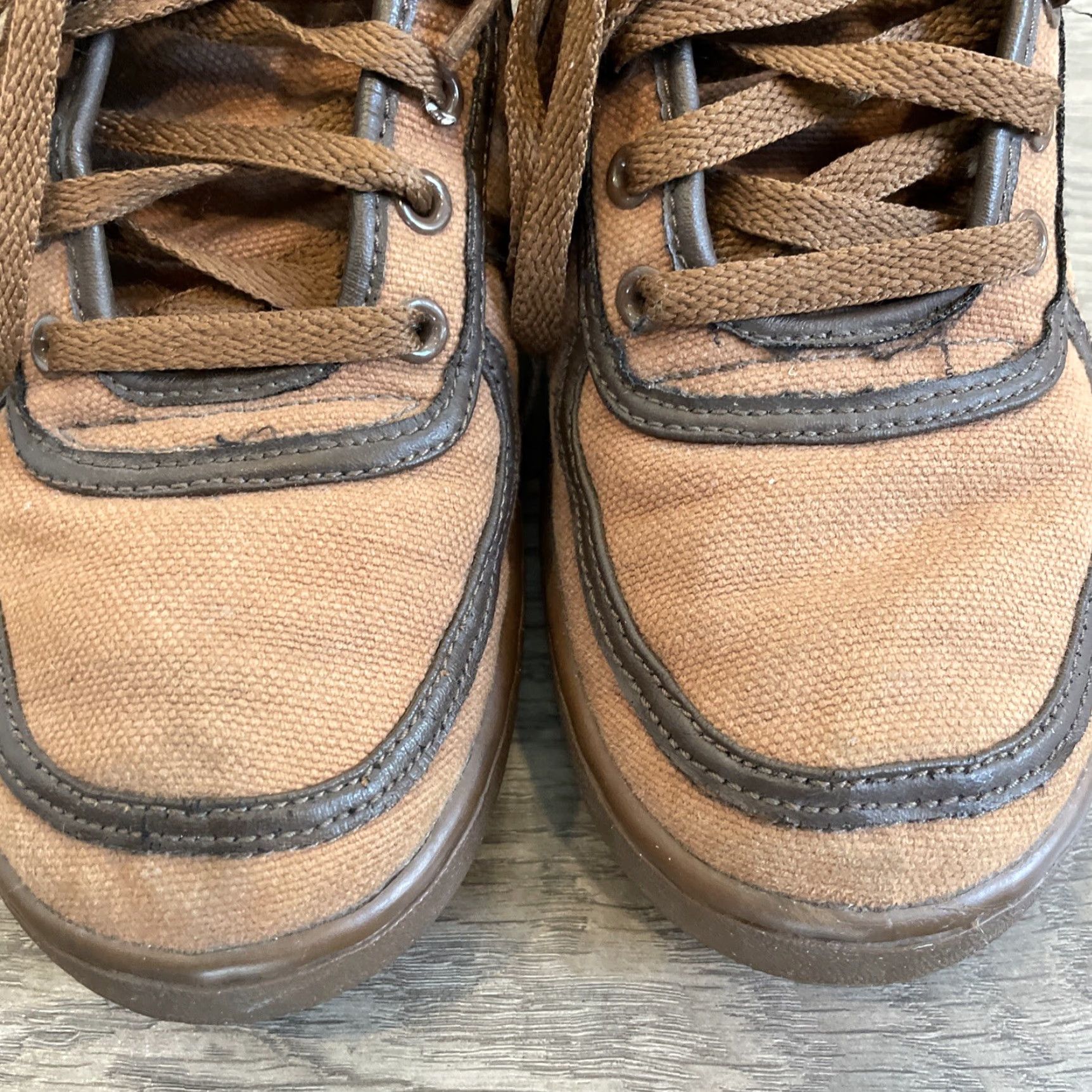 Nike Nike Vandal Sneaker Haight Street Brown Canvas Size 8 Men Athletic Shoes 2003 Straps Missing Size US 8 / EU 41 - 3 Thumbnail