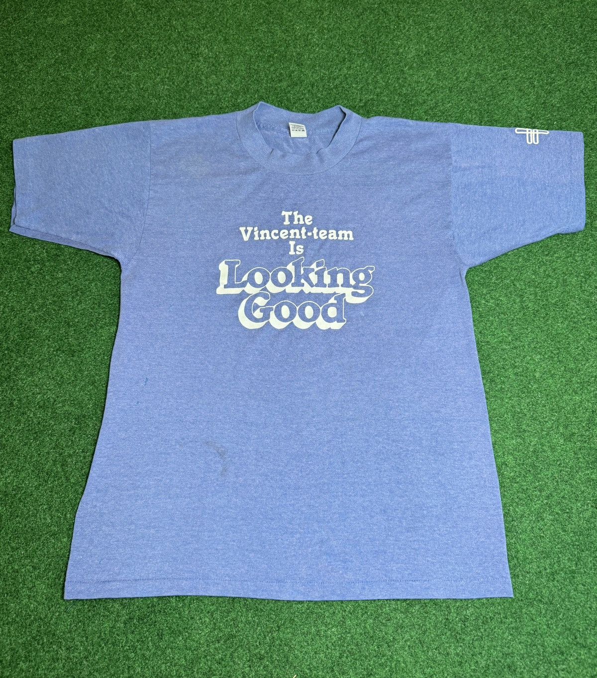 Vintage Vtg 80s St Vicent Hospital Team Looking Good Nurse T Shirt Size M / US 6-8 / IT 42-44 - 1 Thumbnail