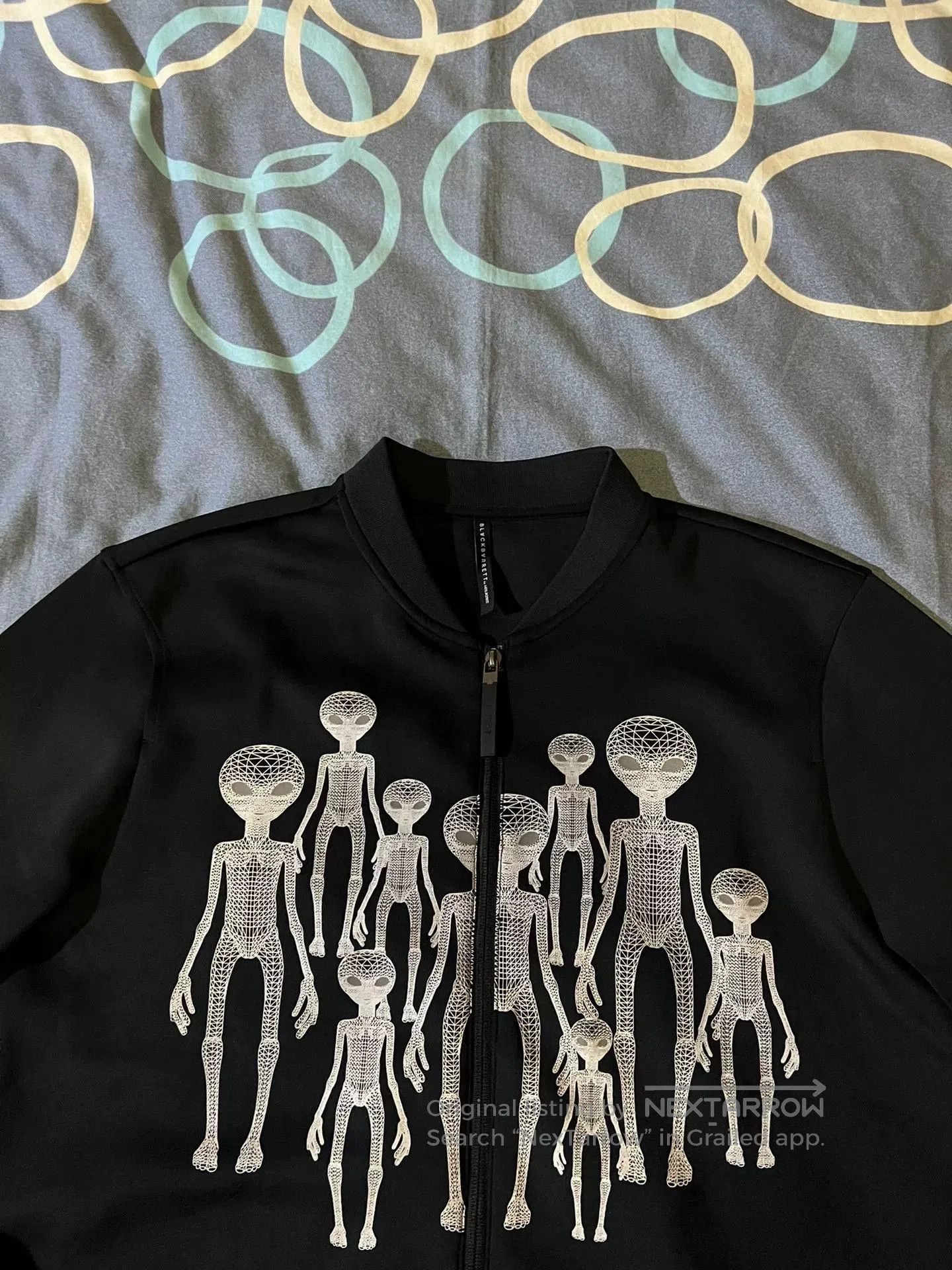 Other Black Barrett ET Alien Embroidery Jacket. Size US XL / EU 56 / 4 - 2 Thumbnail
