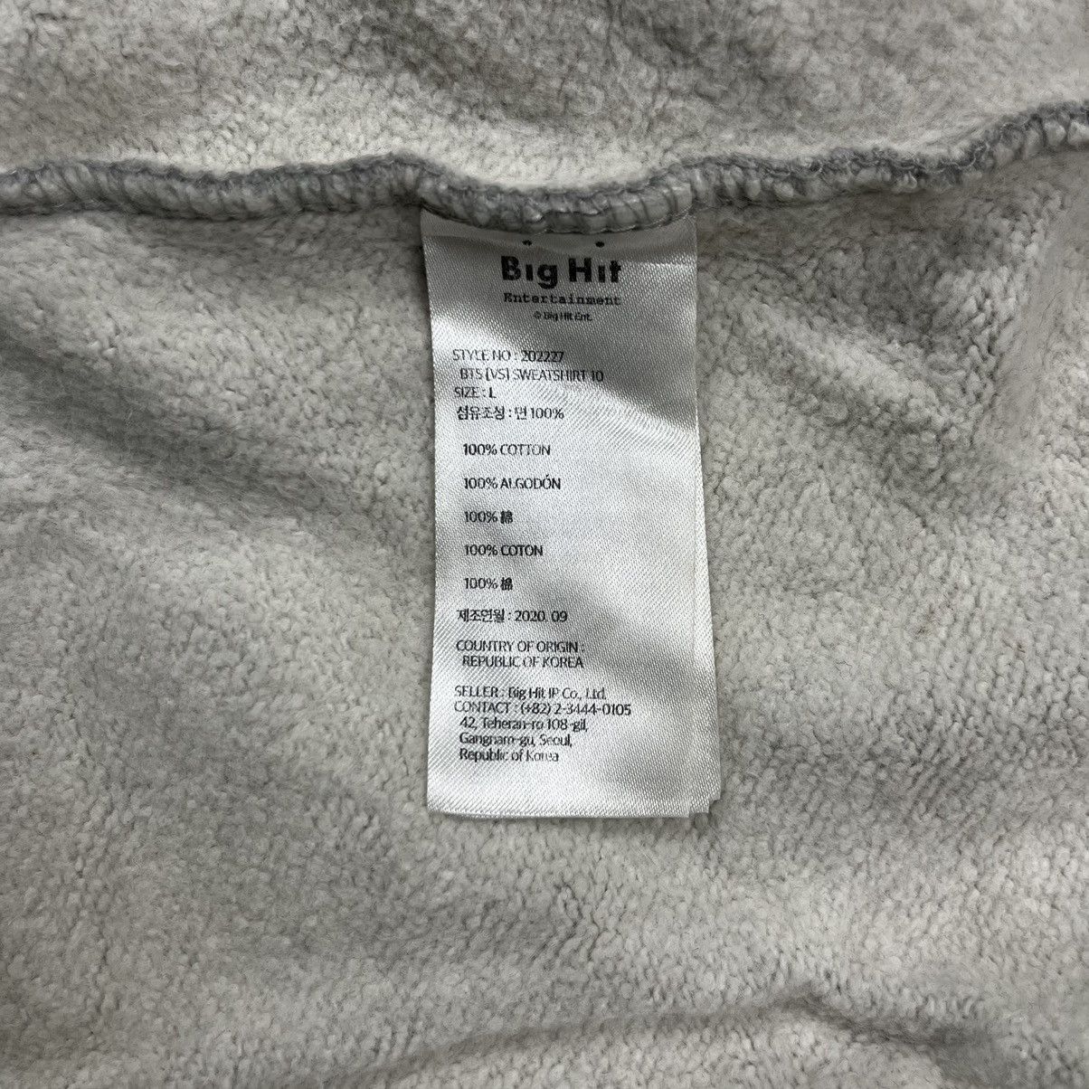 Band Tees BTS KPOP Band hybrid sweatshirt Size US L / EU 52-54 / 3 - 8 Thumbnail