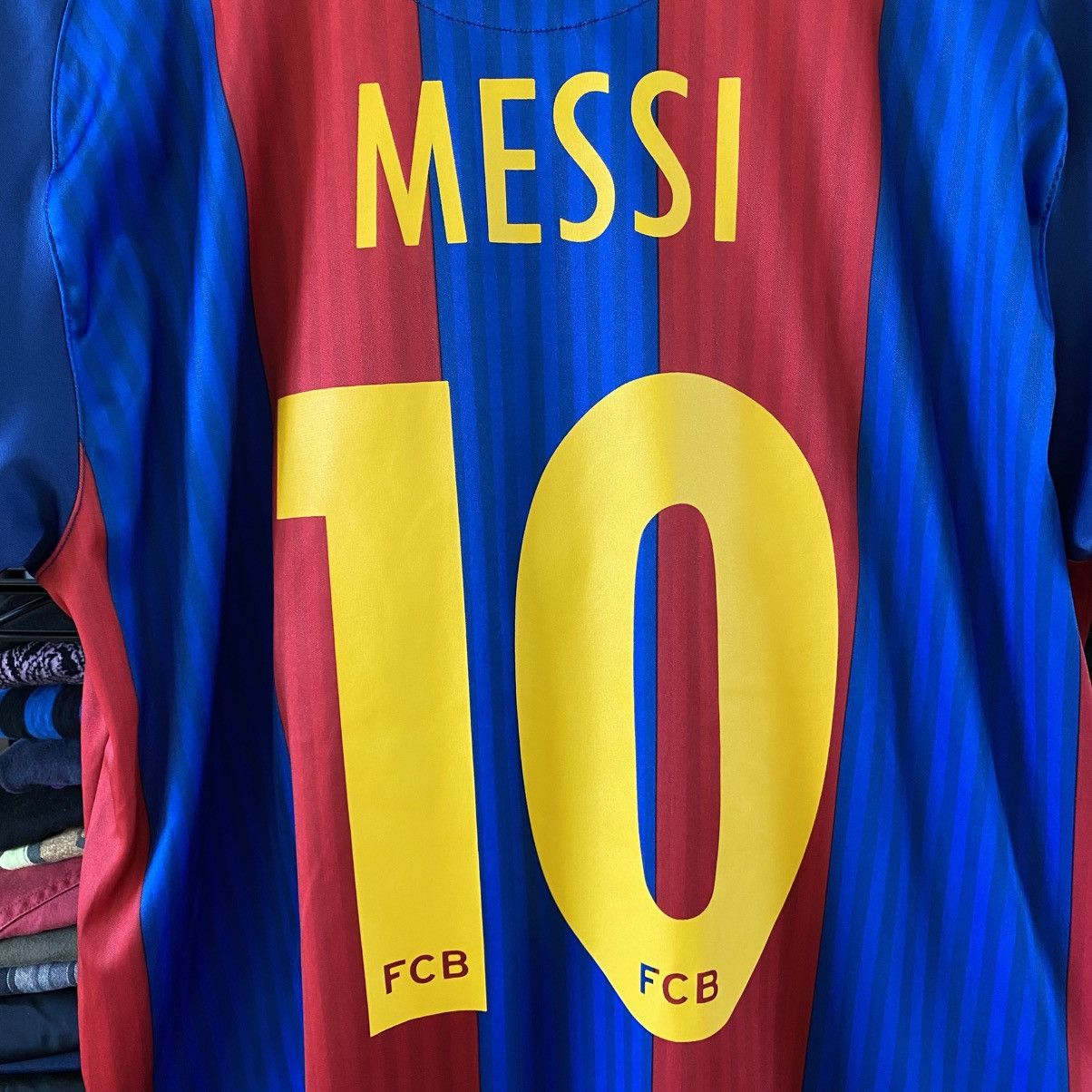Other FCB Barcelona Soccer Jersey Messier #10 Messi 2014/2015 Size US XL / EU 56 / 4 - 6 Thumbnail