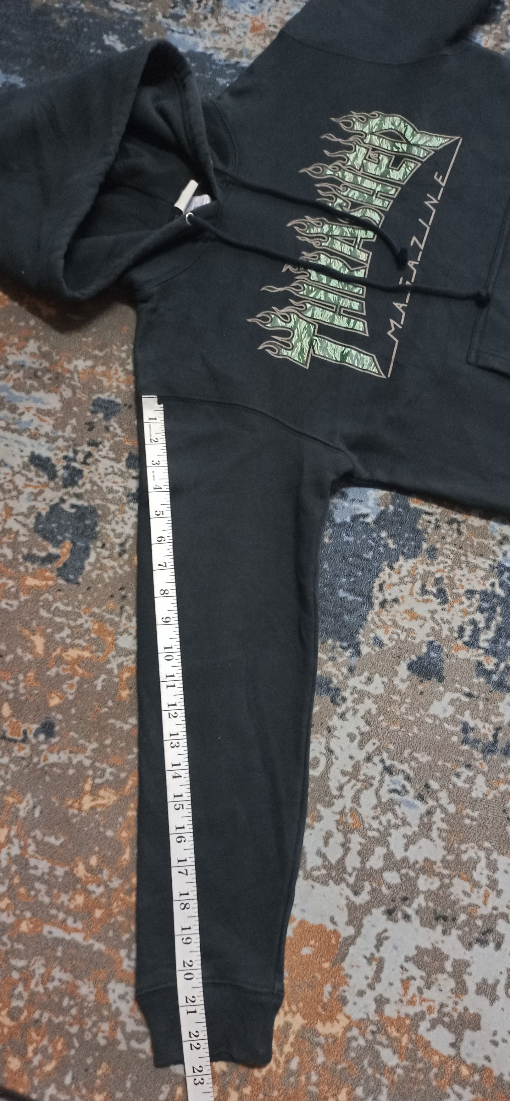 Japanese Brand × Thrasher Thrasher Magazine "FIRE🔥" Big Logo Hoodie Size US M / EU 48-50 / 2 - 11 Thumbnail