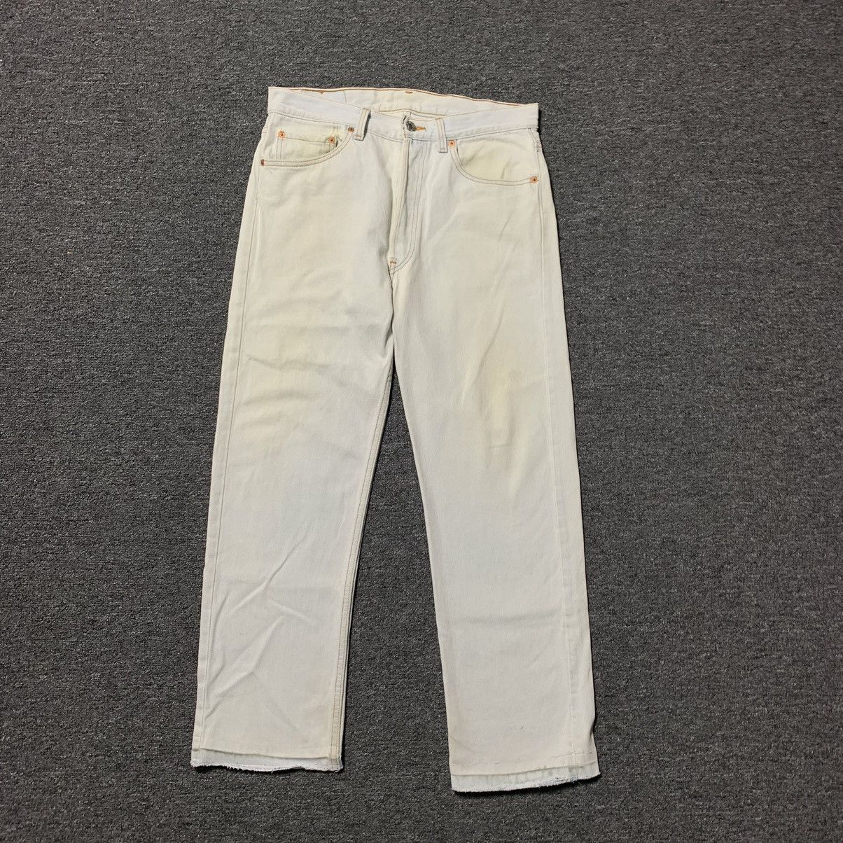 Levi's 80s Vintage Levi's 501 Made In USA Distressed Jeans 33x32 Size US 33 - 10 Thumbnail