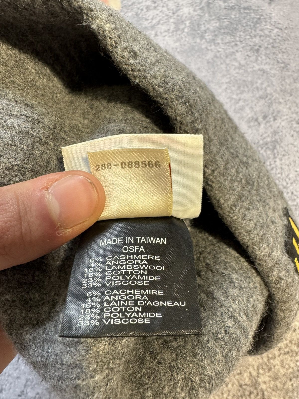 True Religion × Vintage Vintage True Religion Y2K Hype Black Beanie Hat Size ONE SIZE - 7 Thumbnail