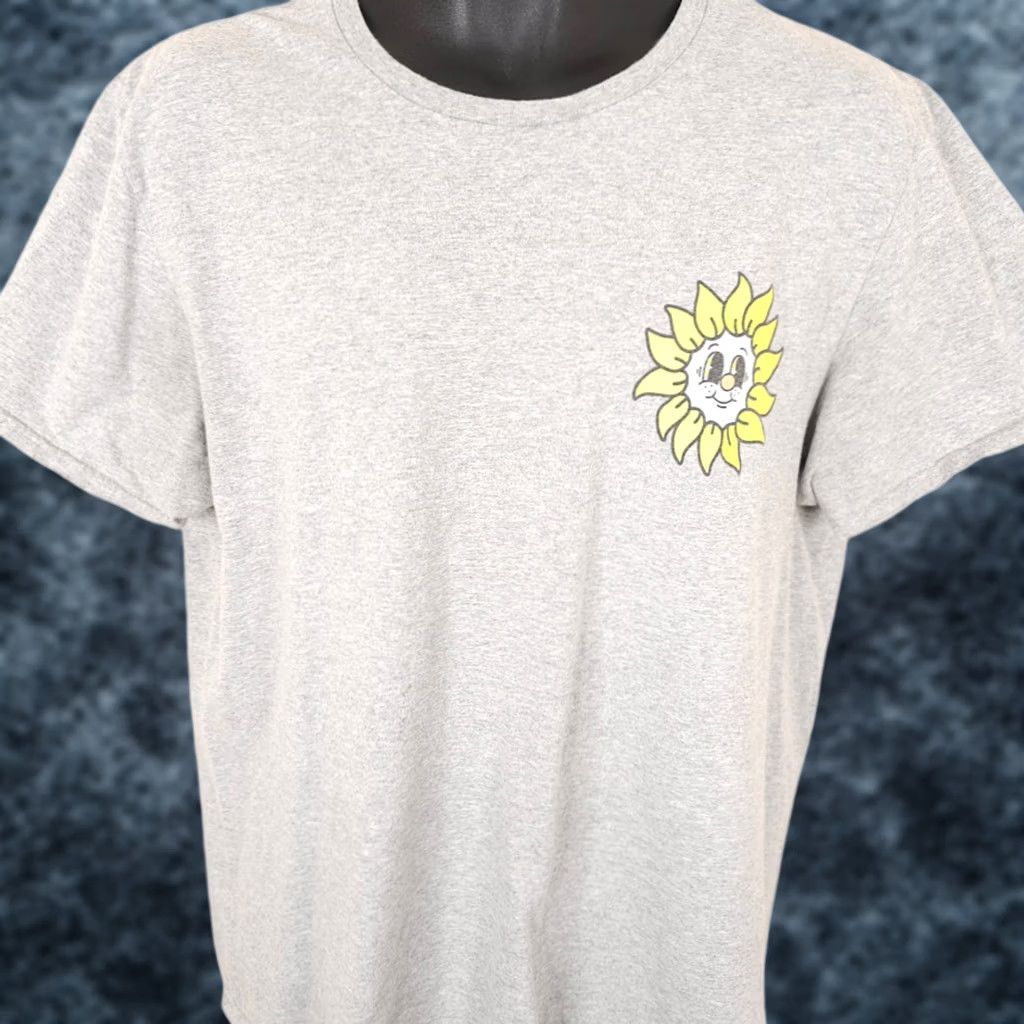 Sunflower Chemistry Sunflower T Shirt Mens Large Gray Crew Neck Short Sleeve Floral Sunflower Women? Not applicable Size US L / EU 52-54 / 3 - 1 Thumbnail