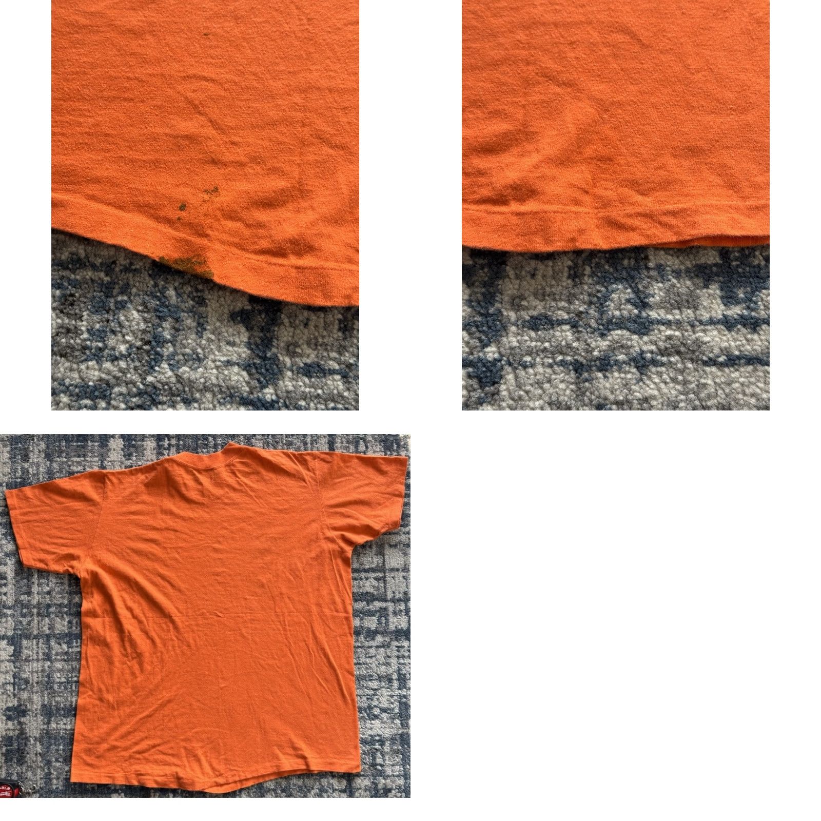 Vintage VINTAGE 1978 Hotel Hawaii One Night Stands T Shirt XL Orange Cotton Crew Neck Short Sleeve Men 70s Hawaiian Beach Logo Graphic 1990s Vintage Size US XL / EU 56 / 4 - 8 Thumbnail