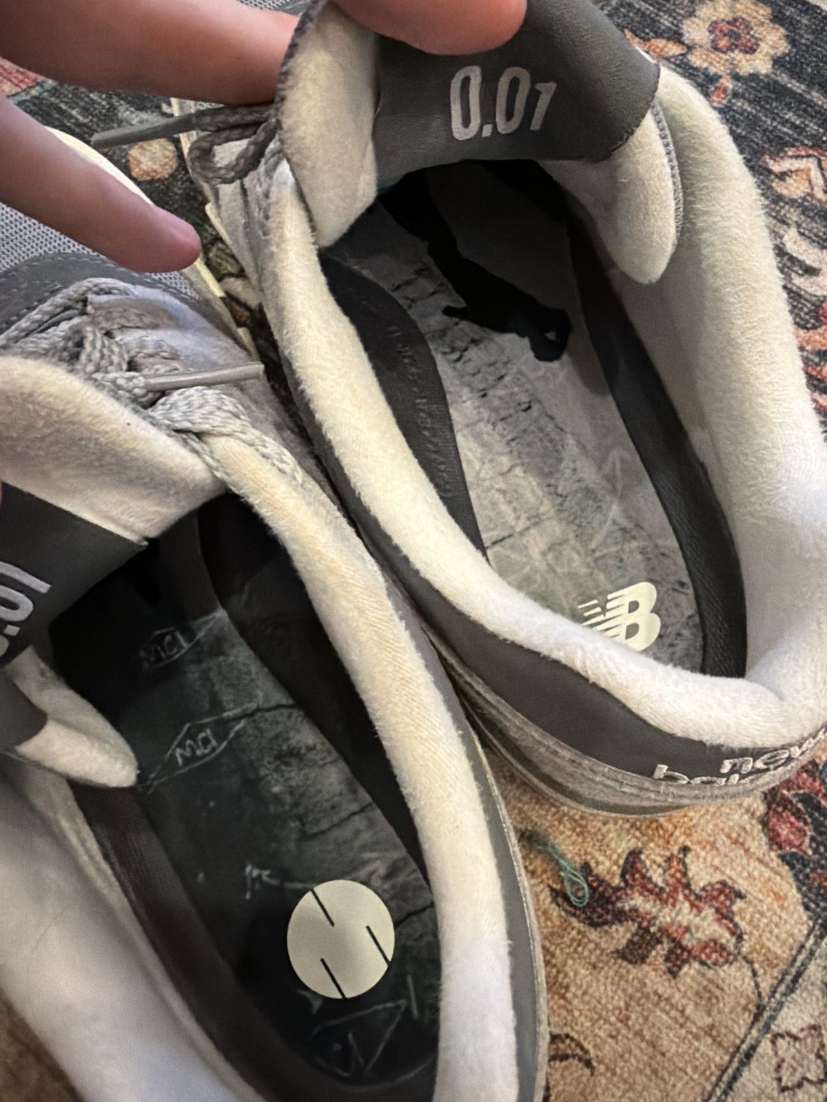 New Balance Jaden Smith MSFTS x New Balance .01 Suede Skate Sneakers Size US 8.5 / EU 41-42 - 6 Thumbnail