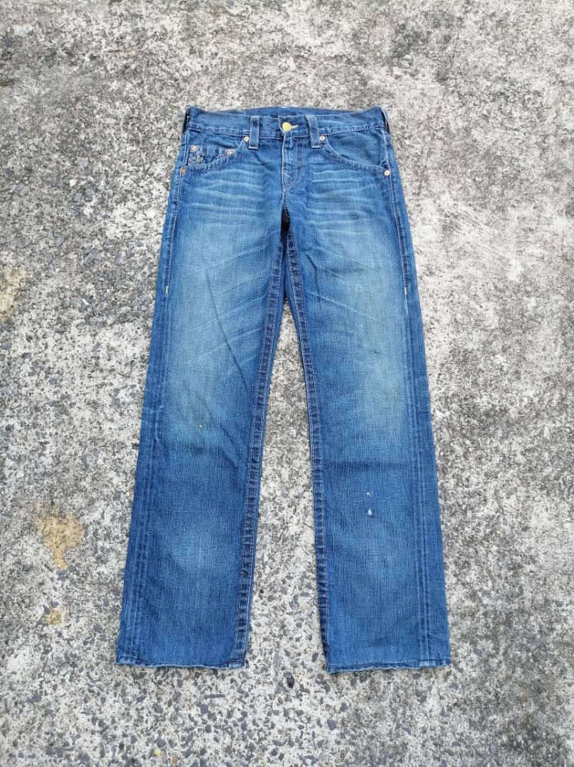 True Religion True Religion Section Buck Denim Jeans Size US 33 - 1 Thumbnail