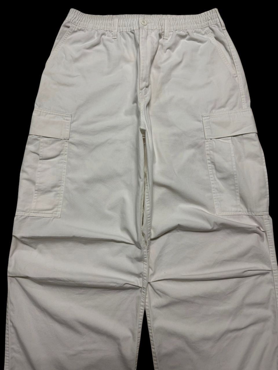 GU GU Ballon Parachute Cargo Yohji Yamamoto Style White Size US 34 / EU 50 - 3 Thumbnail