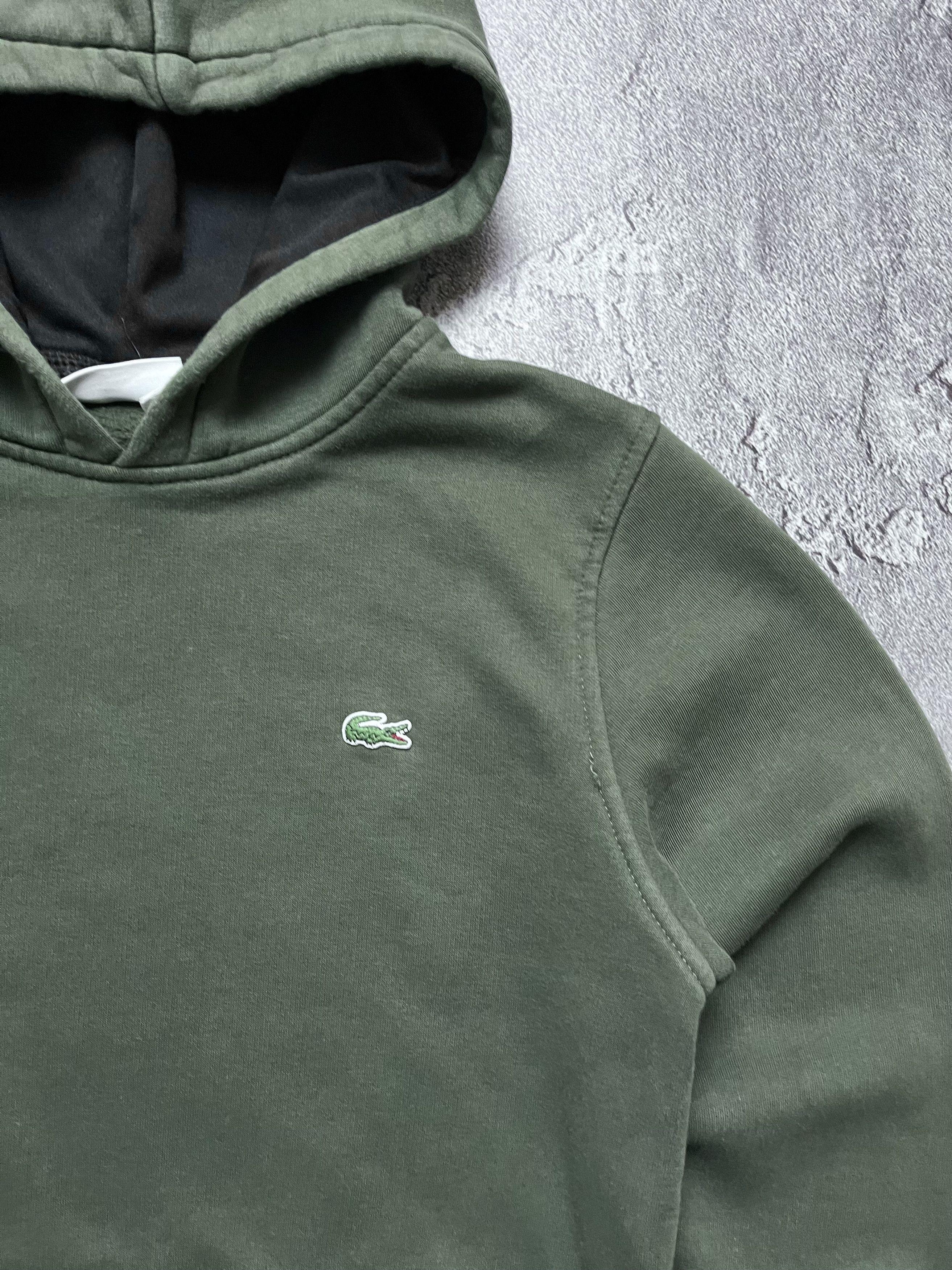Lacoste Vintage Hoodie Lacoste Big Logo Mens M Size US M / EU 48-50 / 2 - 2 Thumbnail