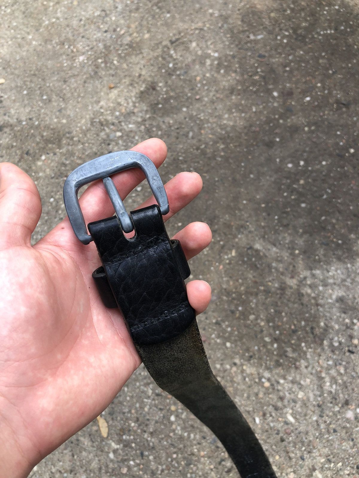 Diesel × Vintage Diesel Leather Vintage Belt Size ONE SIZE - 4 Thumbnail