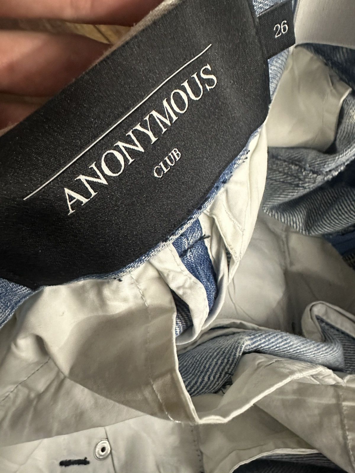 Anonymous Club × Hood By Air Anonymous club acid wash jeans Size US 26 / EU 42 - 7 Thumbnail