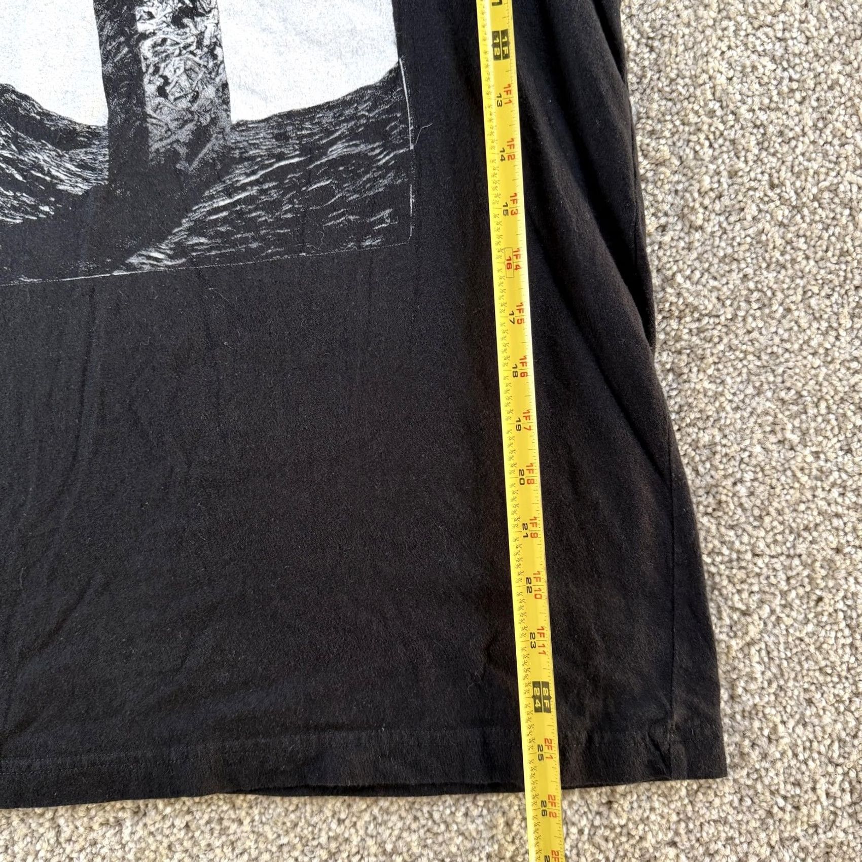 Vintage Canvas Czar Shirt Mens Medium Black Monolith Graphic Print Tee T-Shirt Size US M / EU 48-50 / 2 - 7 Thumbnail