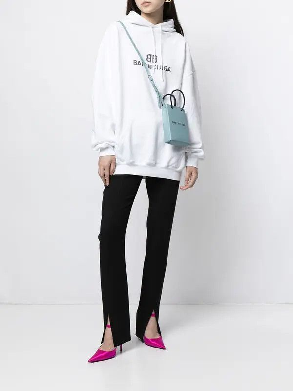 balenciaga BB Pixel Medium Fit Hoodie