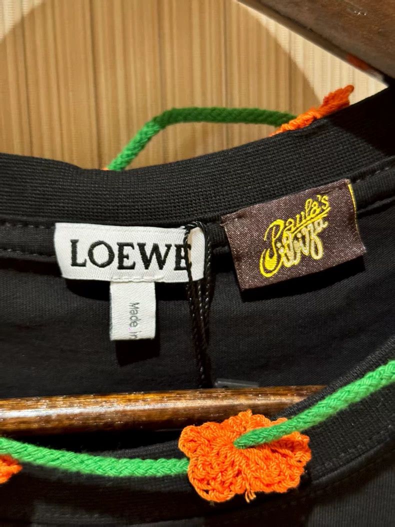 Loewe LOEWE Black short-sleeved T-shirt Size S / US 4 / IT 40 - 4 Thumbnail