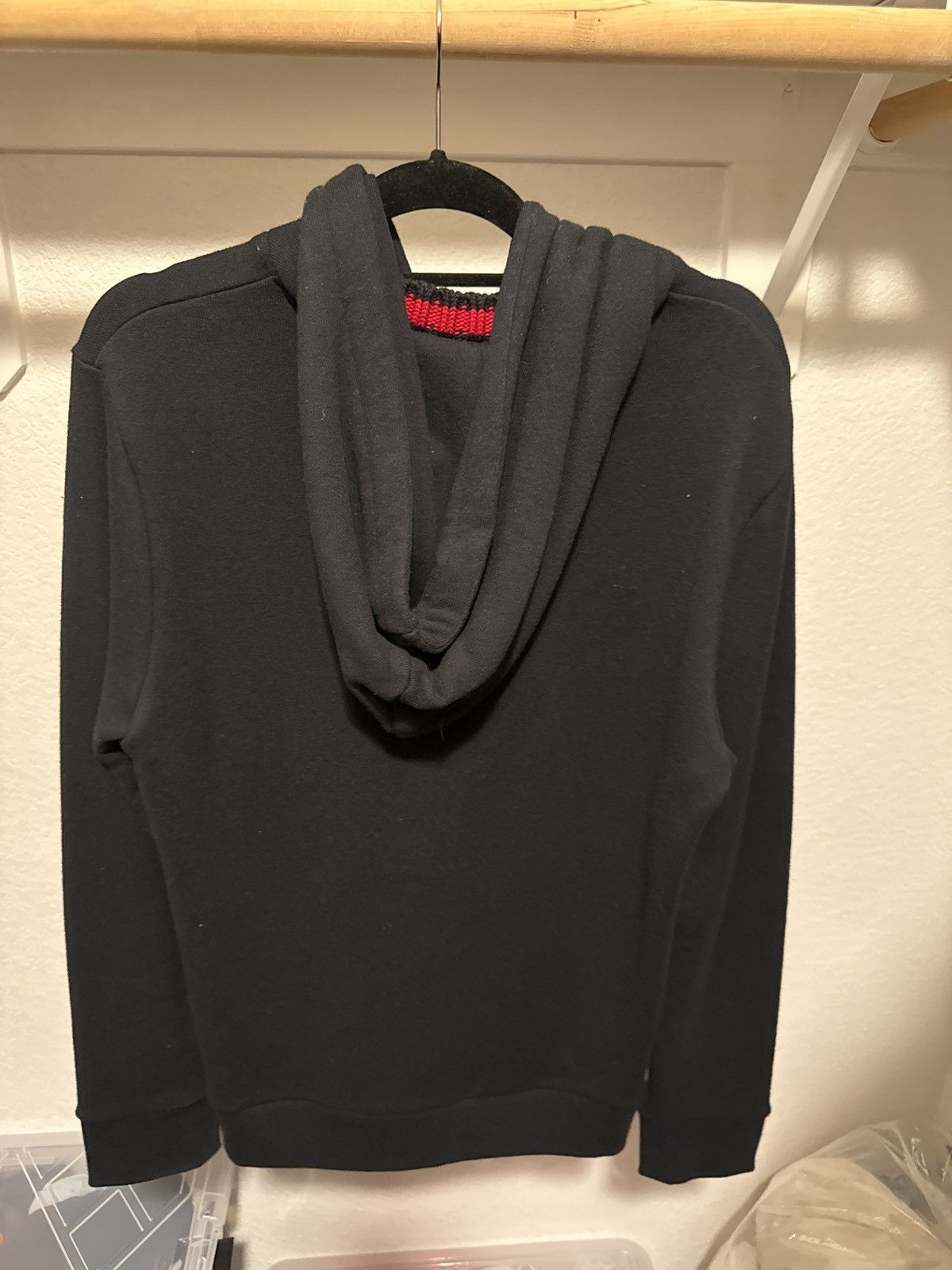 Gucci Gucci Felted Cotton Knit Hoodie Size US M / EU 48-50 / 2 - 2 Thumbnail