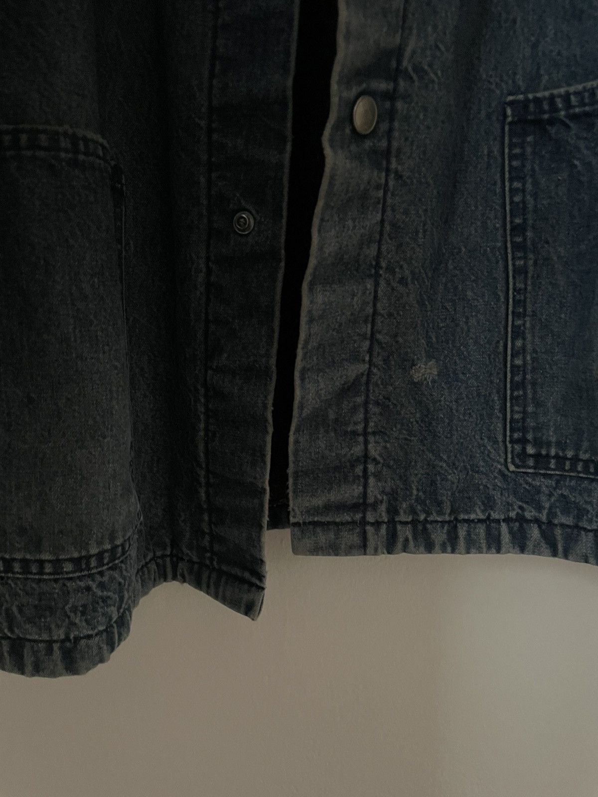 Dickies Vtg 80's Dickies Blanket Lined Denim Chore Jacket (XL) Size US XL / EU 56 / 4 - 5 Thumbnail
