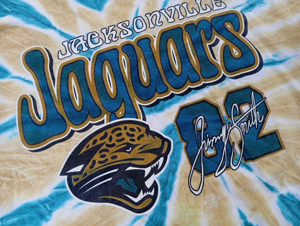 NFL VTG y2K Jacksonville Jaguar Jimmy Smith 82 🏈 Tshirt NFL Size US M / EU 48-50 / 2 - 1 Thumbnail