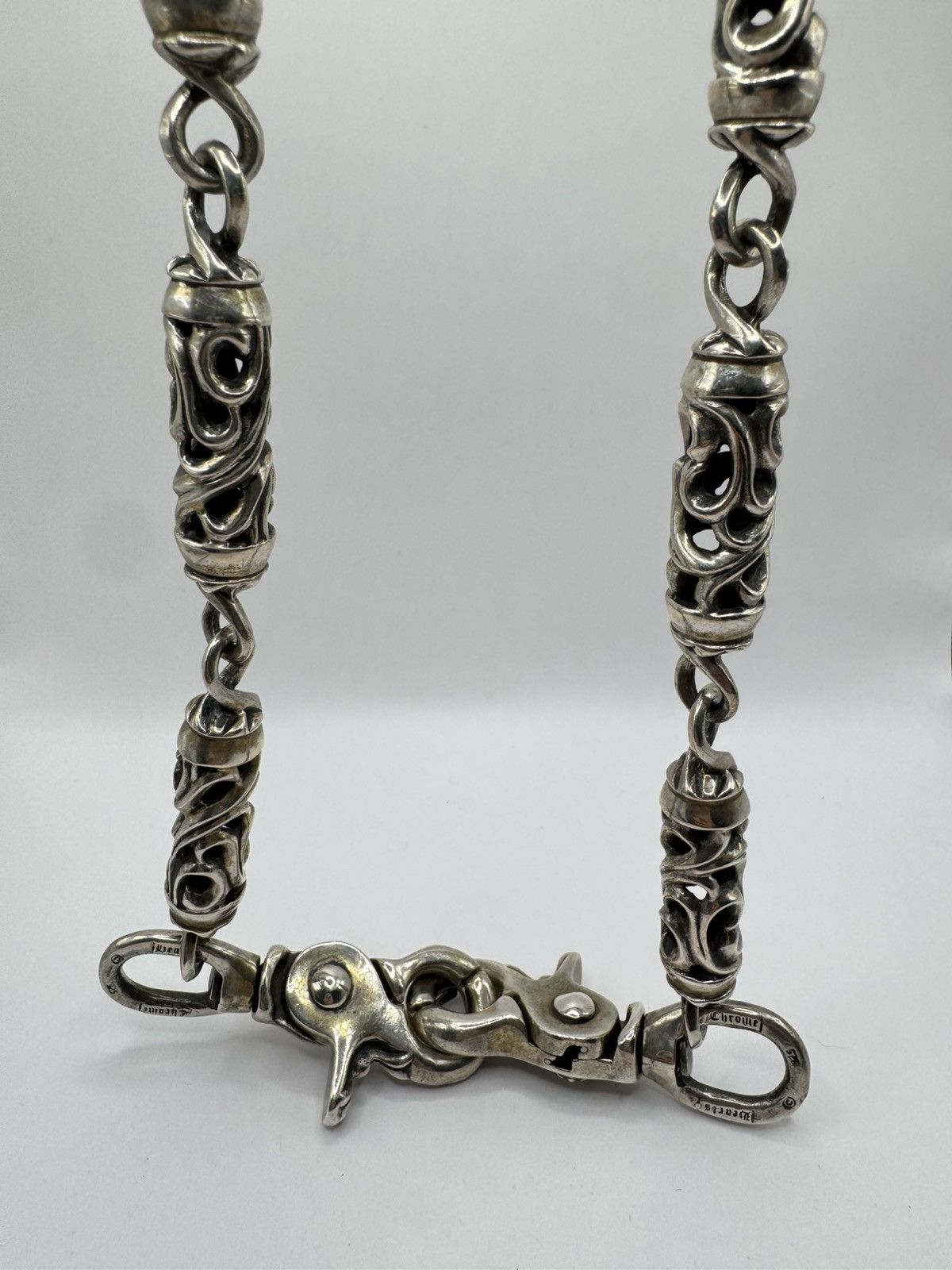 Chrome Hearts Chrome Hearts Sterling Silver Wallet Chain – 925 Silver Size ONE SIZE - 4 Thumbnail