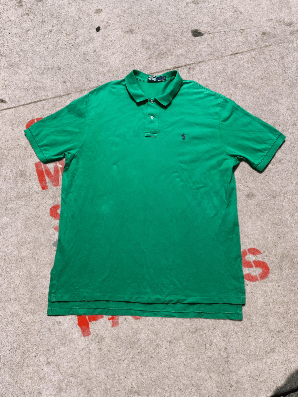 Polo Ralph Lauren Vintage Polo Ralph Lauren Classic Logo Polo T-Shirt Size US XL / EU 56 / 4 - 1 Thumbnail