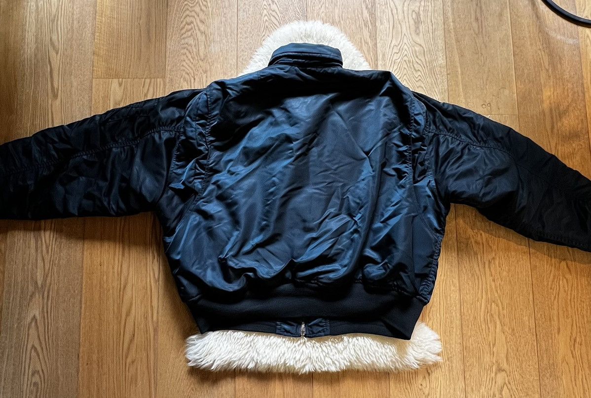 Schott × Vintage Bombers Schott Vintage Boxy fit (Navy) - Made in USA Size US XL / EU 56 / 4 - 2 Thumbnail