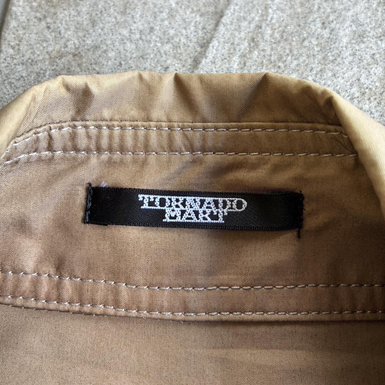 Tornado Mart Tornado Mart sand brown jacket/light coat Size US M / EU 48-50 / 2 - 2 Thumbnail